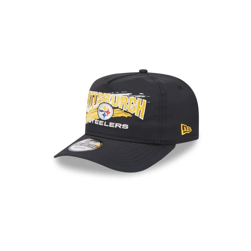 Pittsburgh Steelers Throwback Brush Golfer Hat sold by New Era