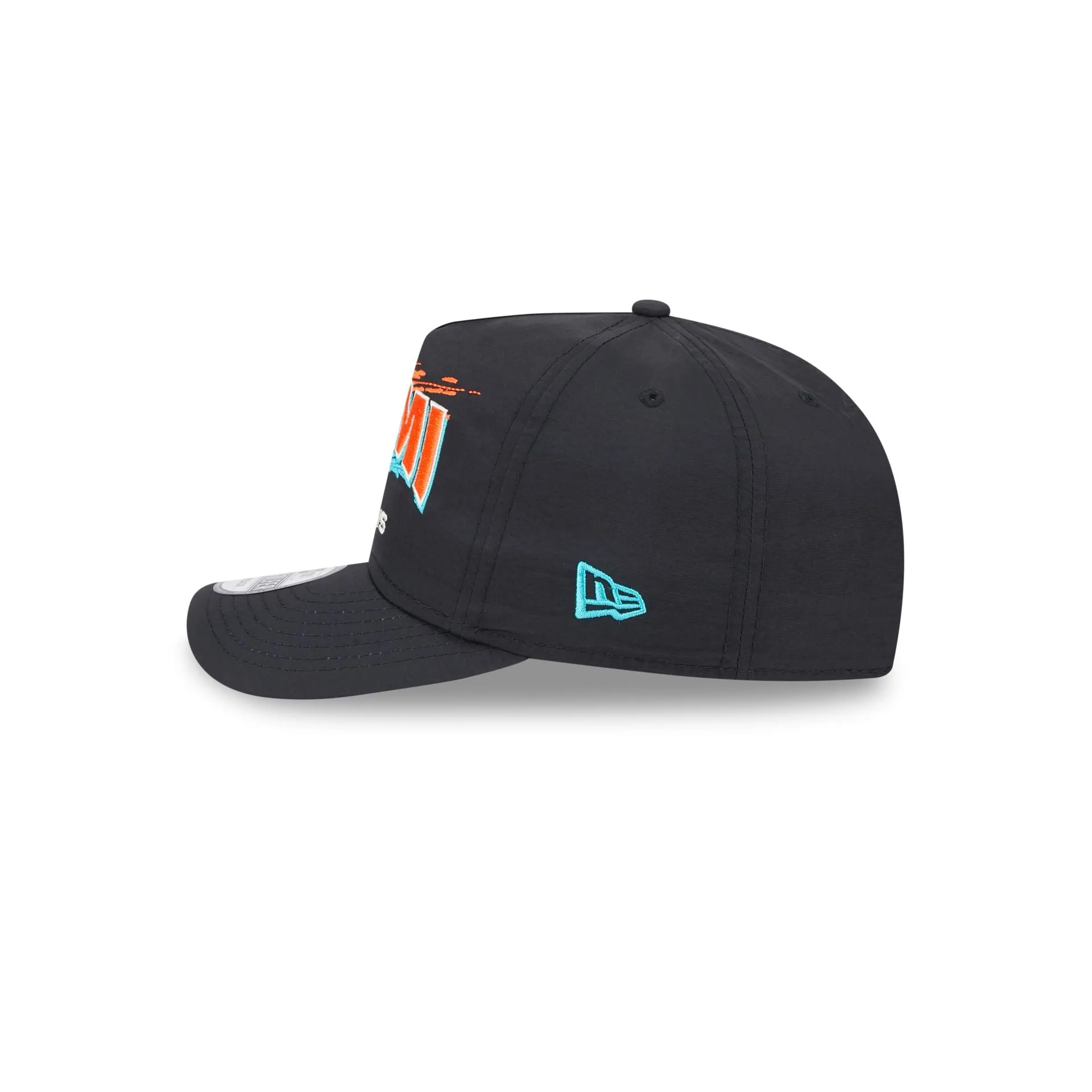Miami Dolphins Throwback Brush Golfer Hat sold by New Era product image thumbnail 4