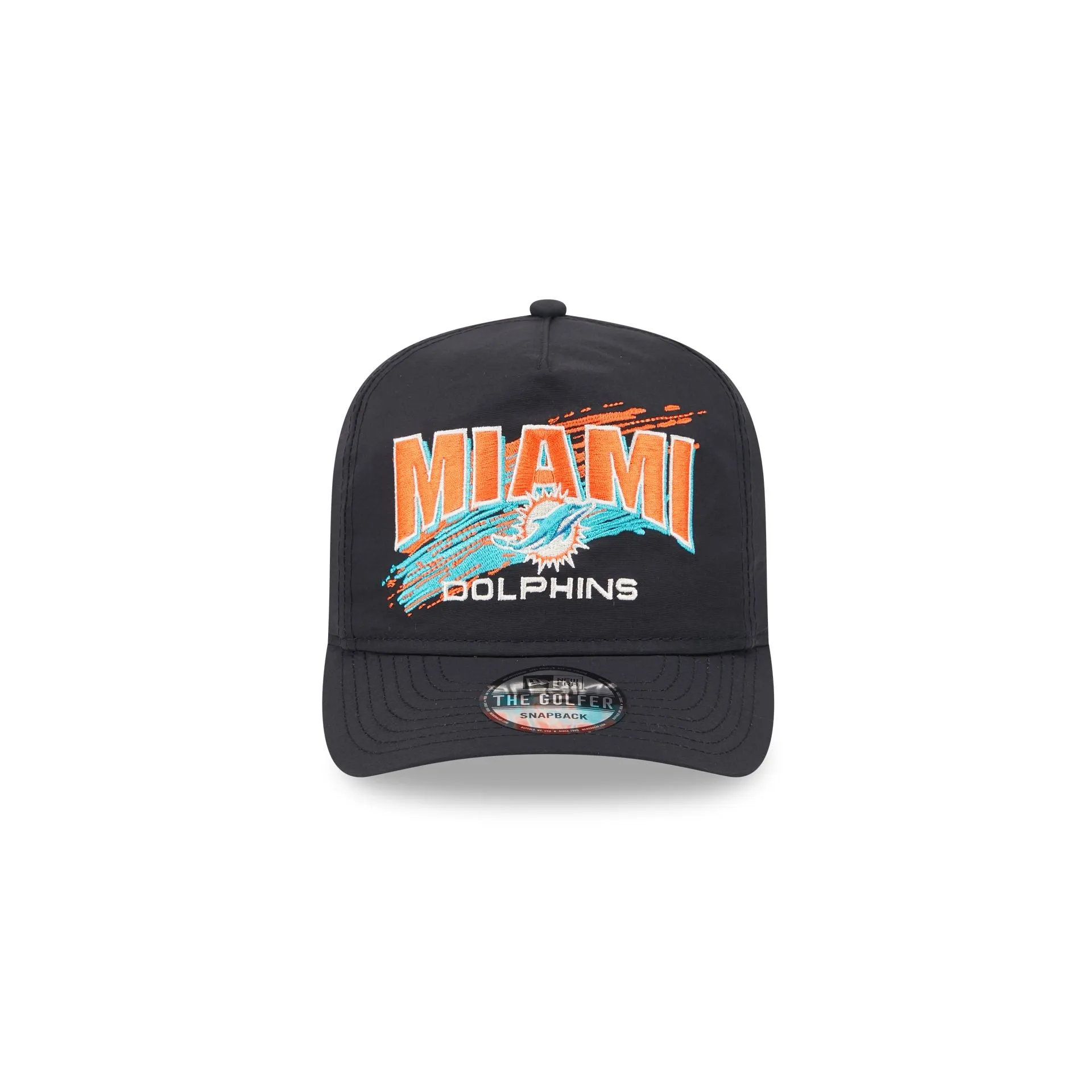 Miami Dolphins Throwback Brush Golfer Hat sold by New Era product image thumbnail 2