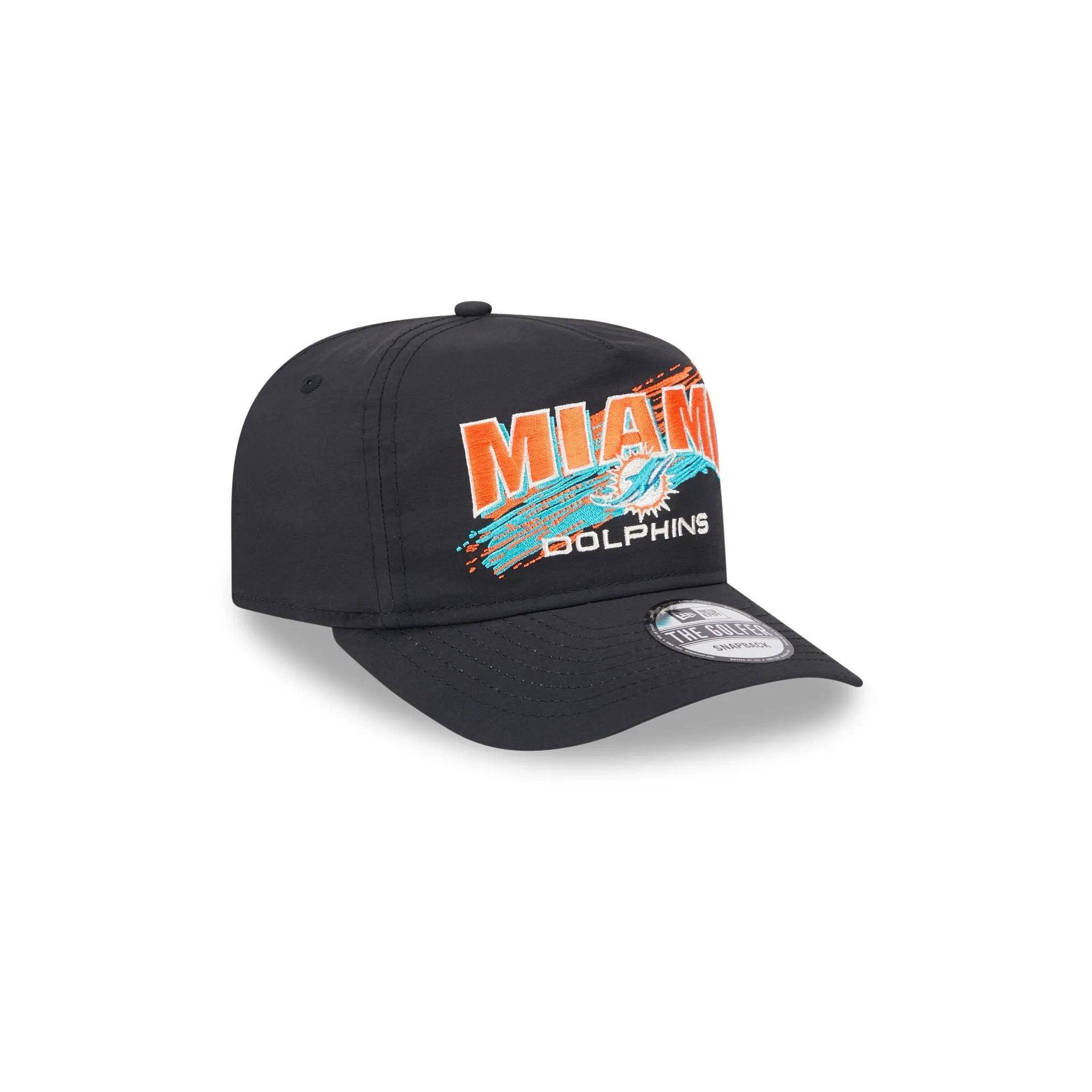 Miami Dolphins Throwback Brush Golfer Hat sold by New Era product image thumbnail 3