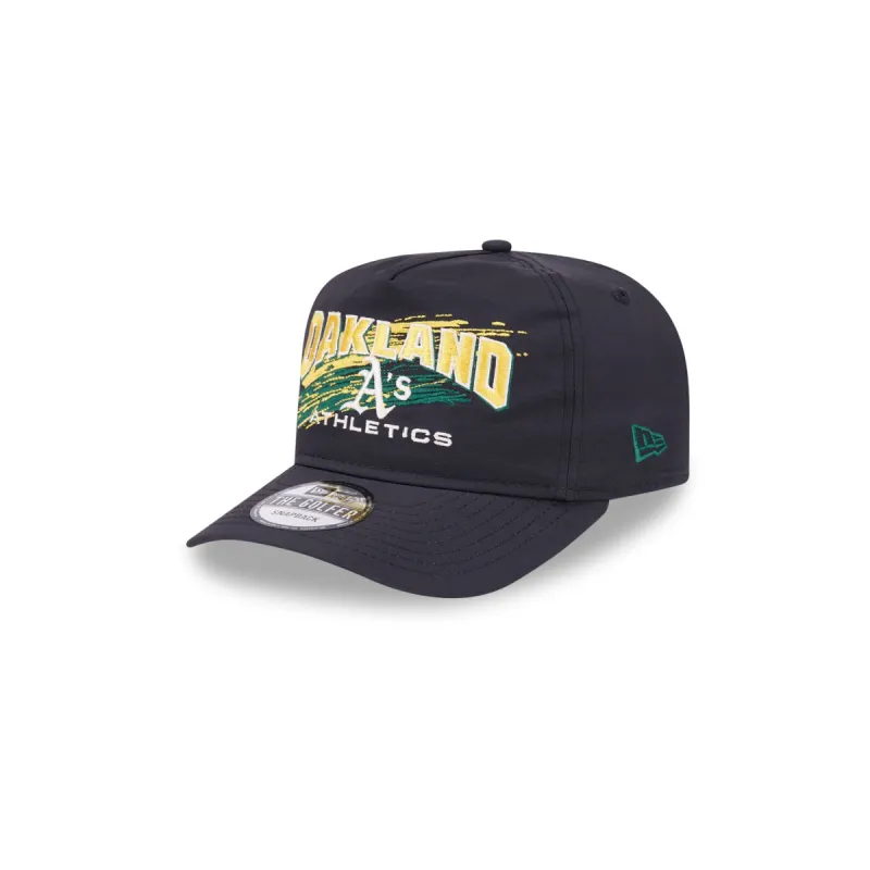 Oakland Athletics Throwback Brush Golfer Hat made by New Era