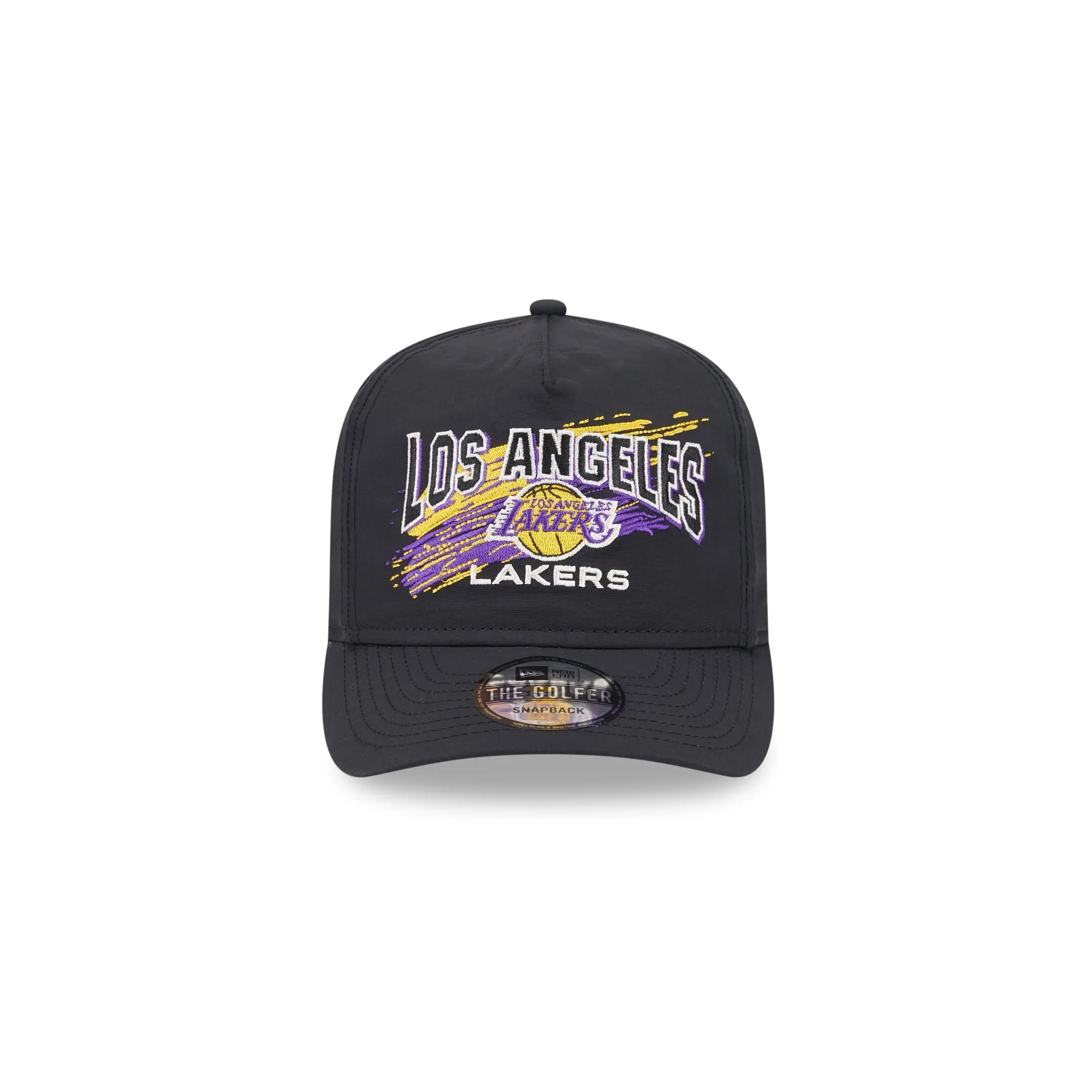 Los Angeles Lakers Throwback Brush Golfer Hat sold by New Era product image thumbnail 2