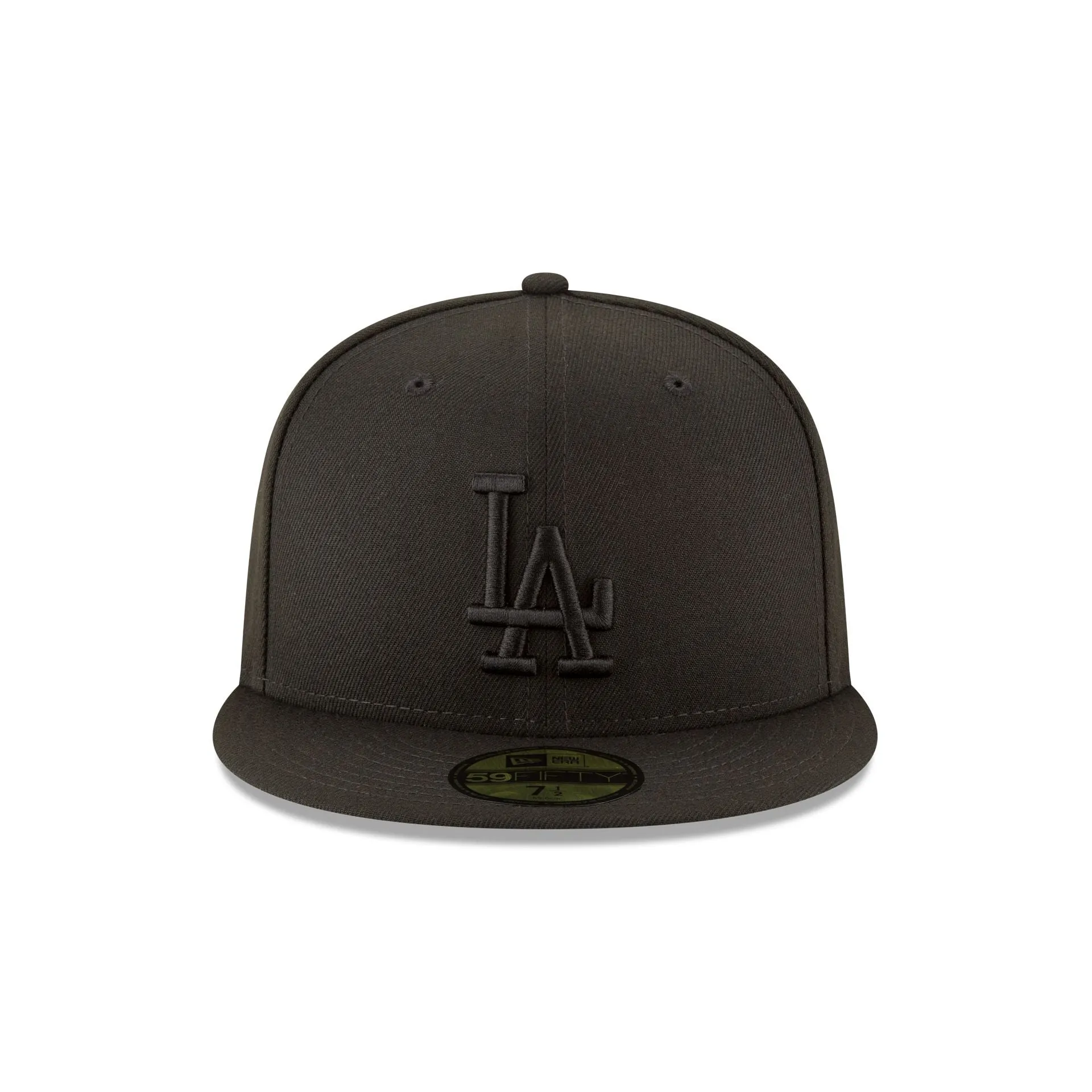 Los Angeles Dodgers World Series Champions Black on Black 59FIFTY Fitted Hat sold by New Era product image thumbnail 2