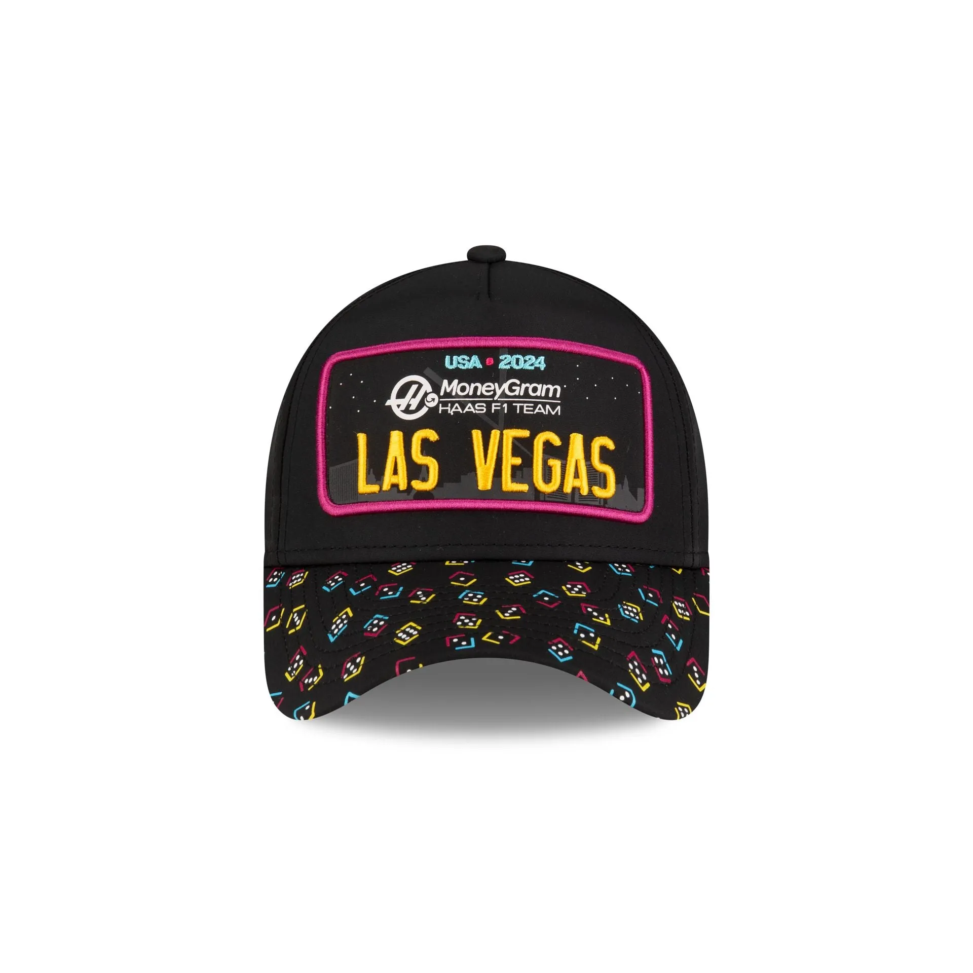 MoneyGram Haas F1 Team 2024 Vegas Race Special 9FORTY A-Frame Snapback Hat sold by New Era product image thumbnail 2