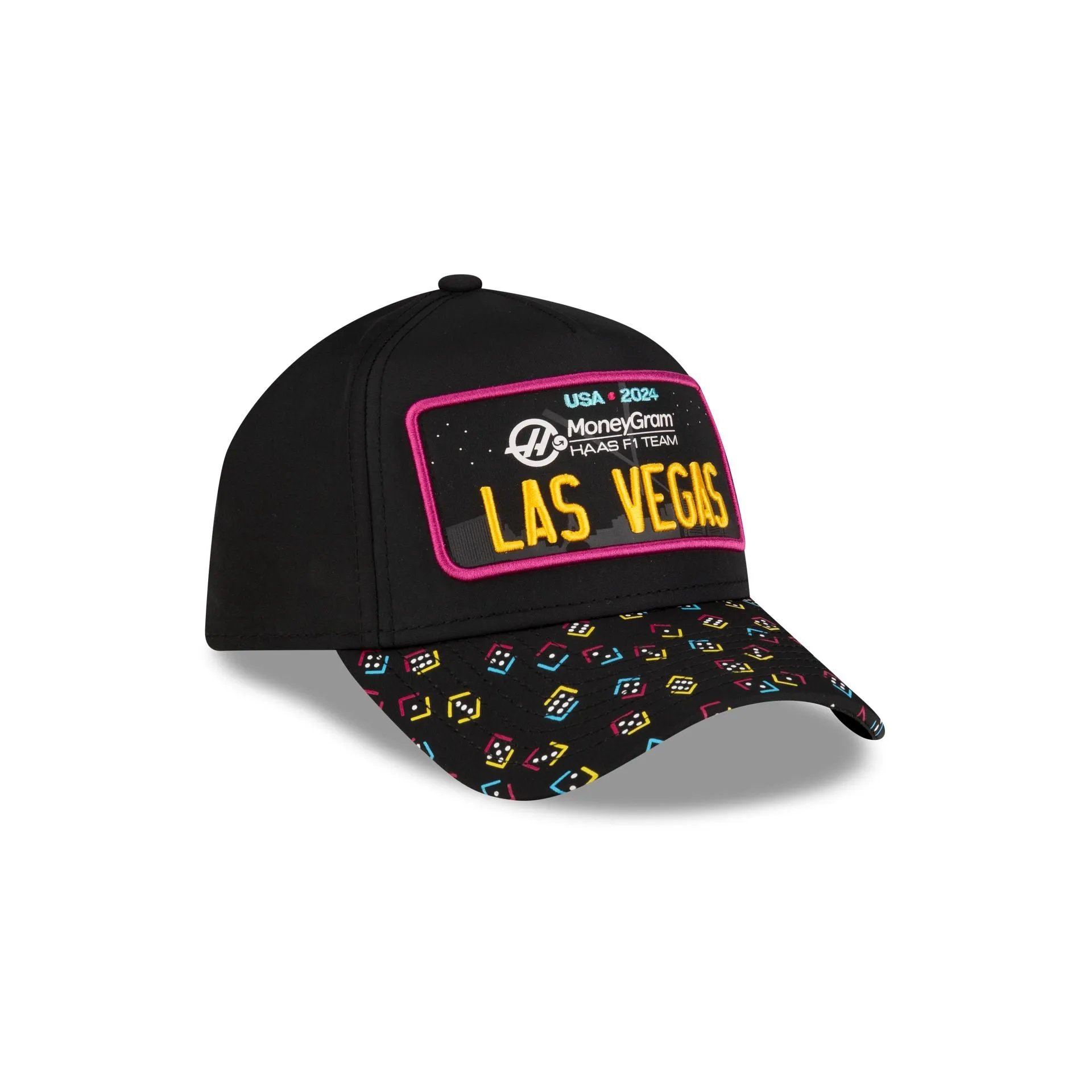 MoneyGram Haas F1 Team 2024 Vegas Race Special 9FORTY A-Frame Snapback Hat sold by New Era product image thumbnail 3