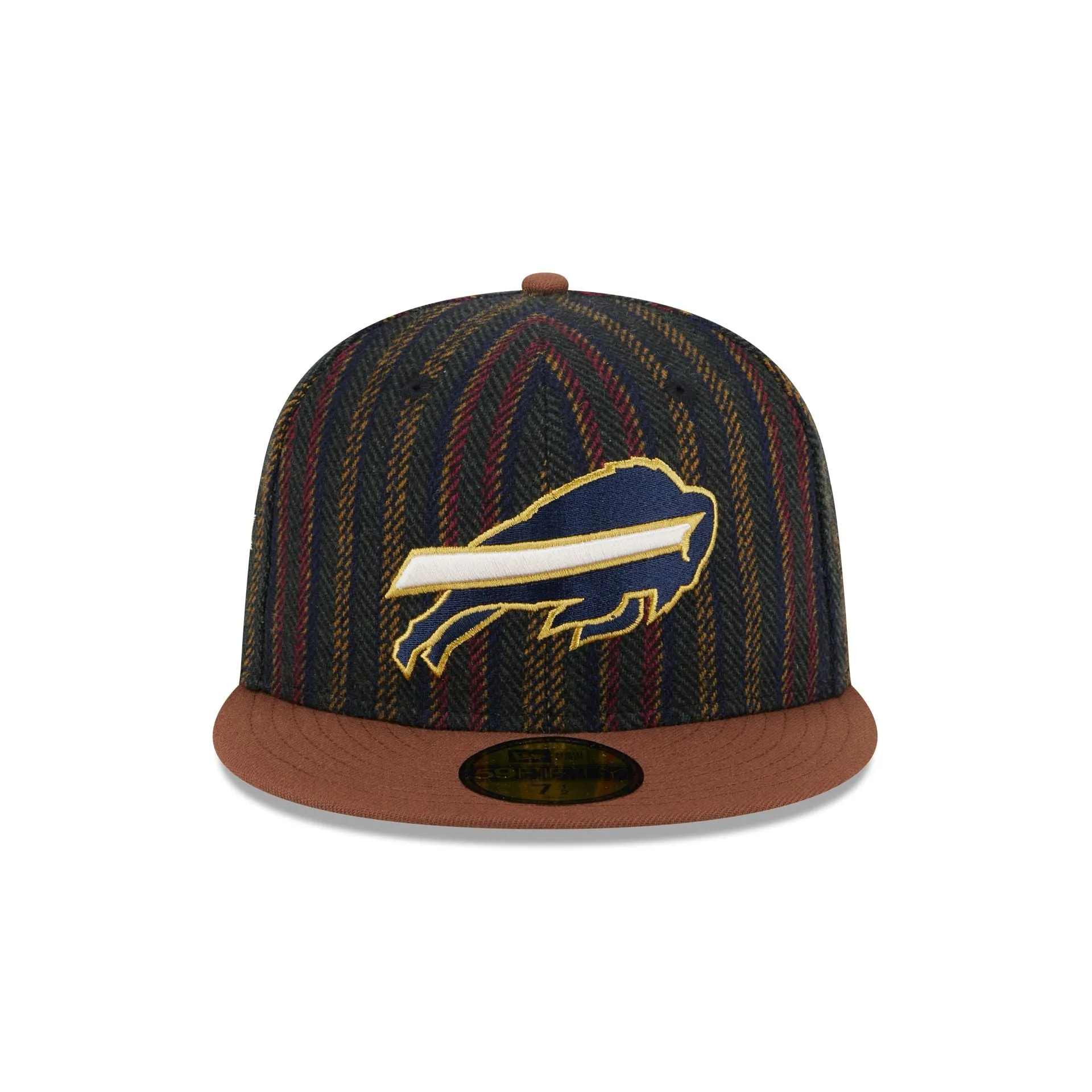 Buffalo Bills Vintage Herringbone 59FIFTY Fitted Hat sold by New Era product image thumbnail 2