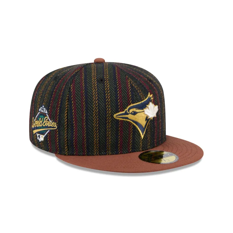 Toronto Blue Jays Vintage Herringbone 59FIFTY Fitted Hat sold by New Era