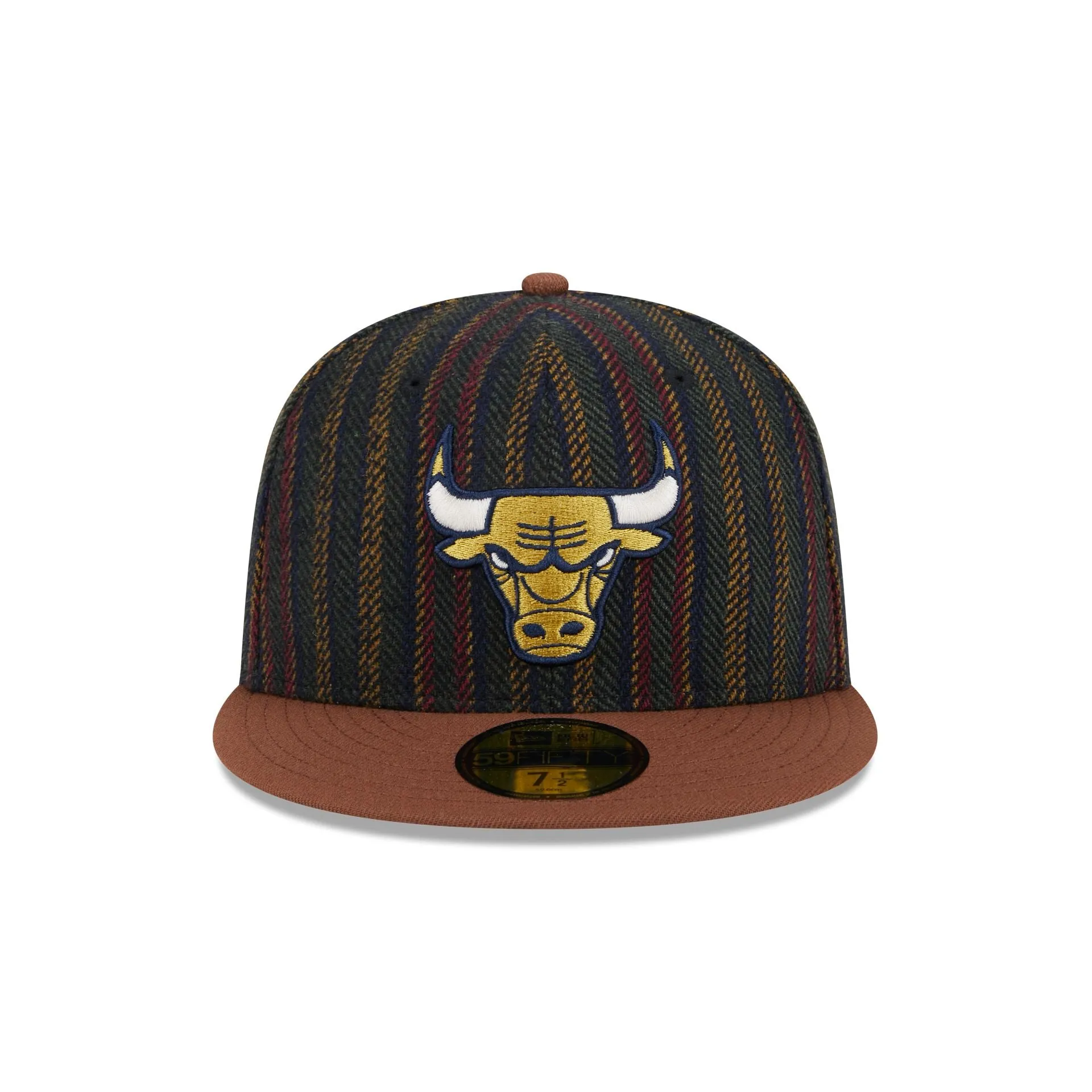 Chicago Bulls Vintage Herringbone 59FIFTY Fitted Hat sold by New Era product image thumbnail 2