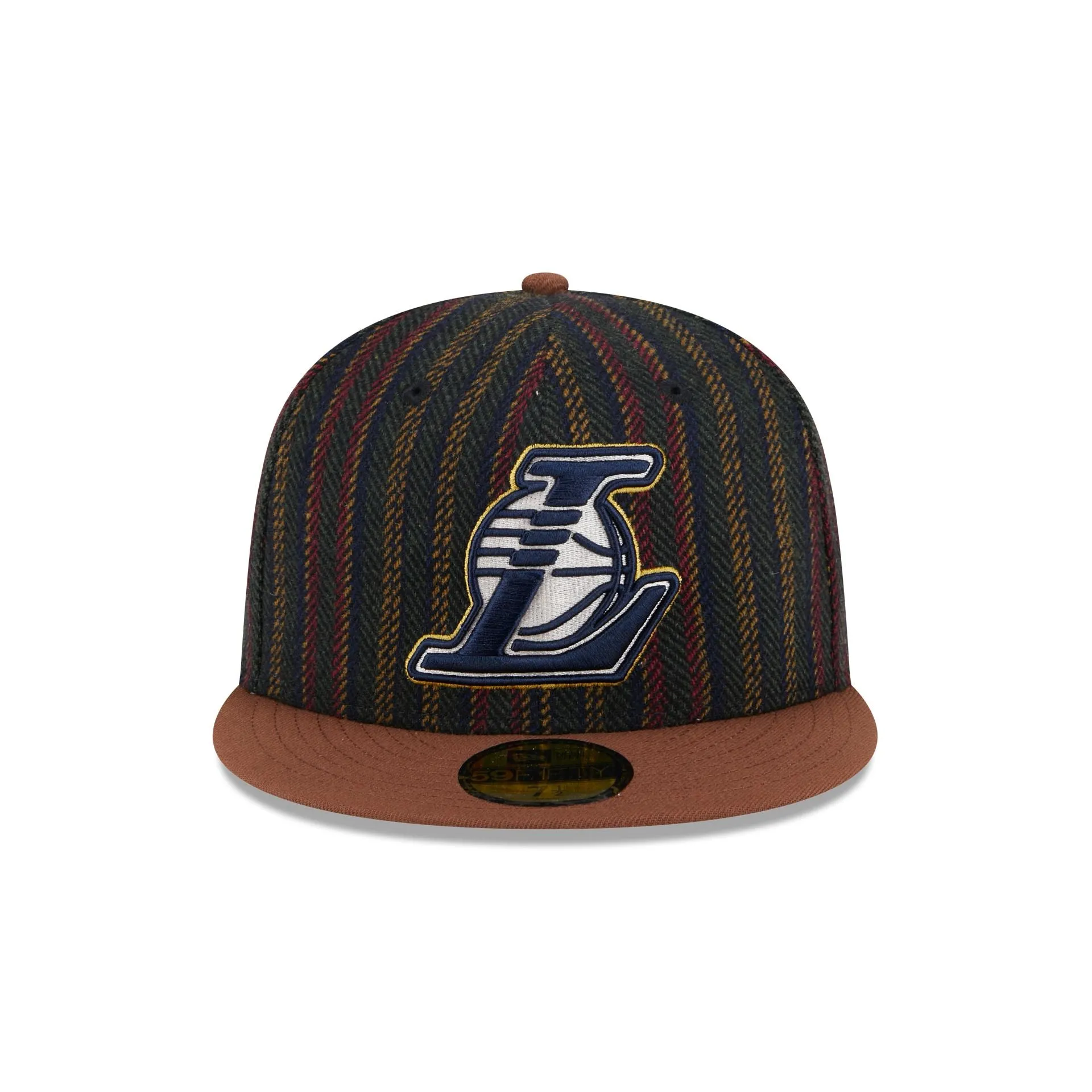 Los Angeles Lakers Vintage Herringbone 59FIFTY Fitted Hat sold by New Era product image thumbnail 2