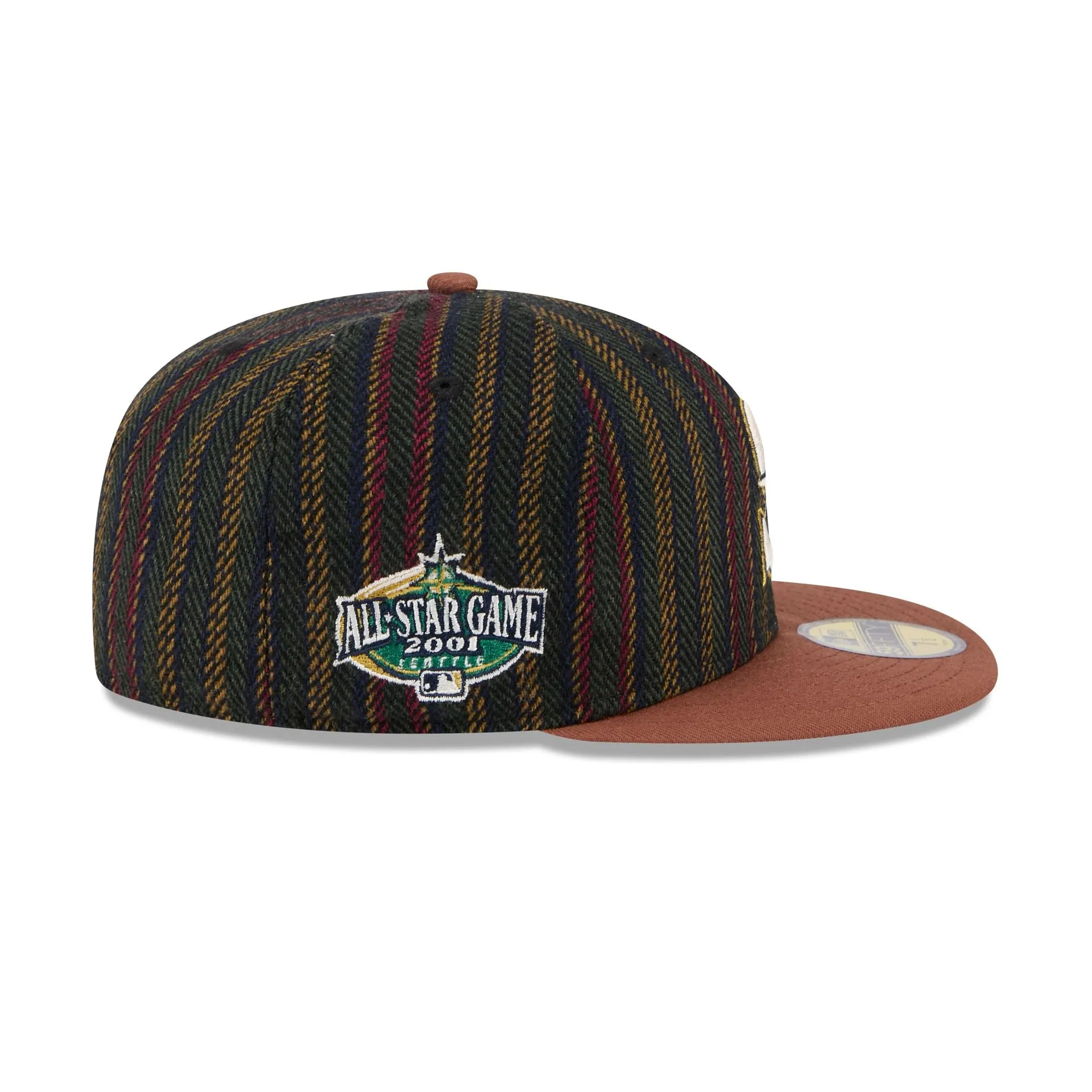 Seattle Mariners Vintage Herringbone 59FIFTY Fitted Hat sold by New Era product image thumbnail 4