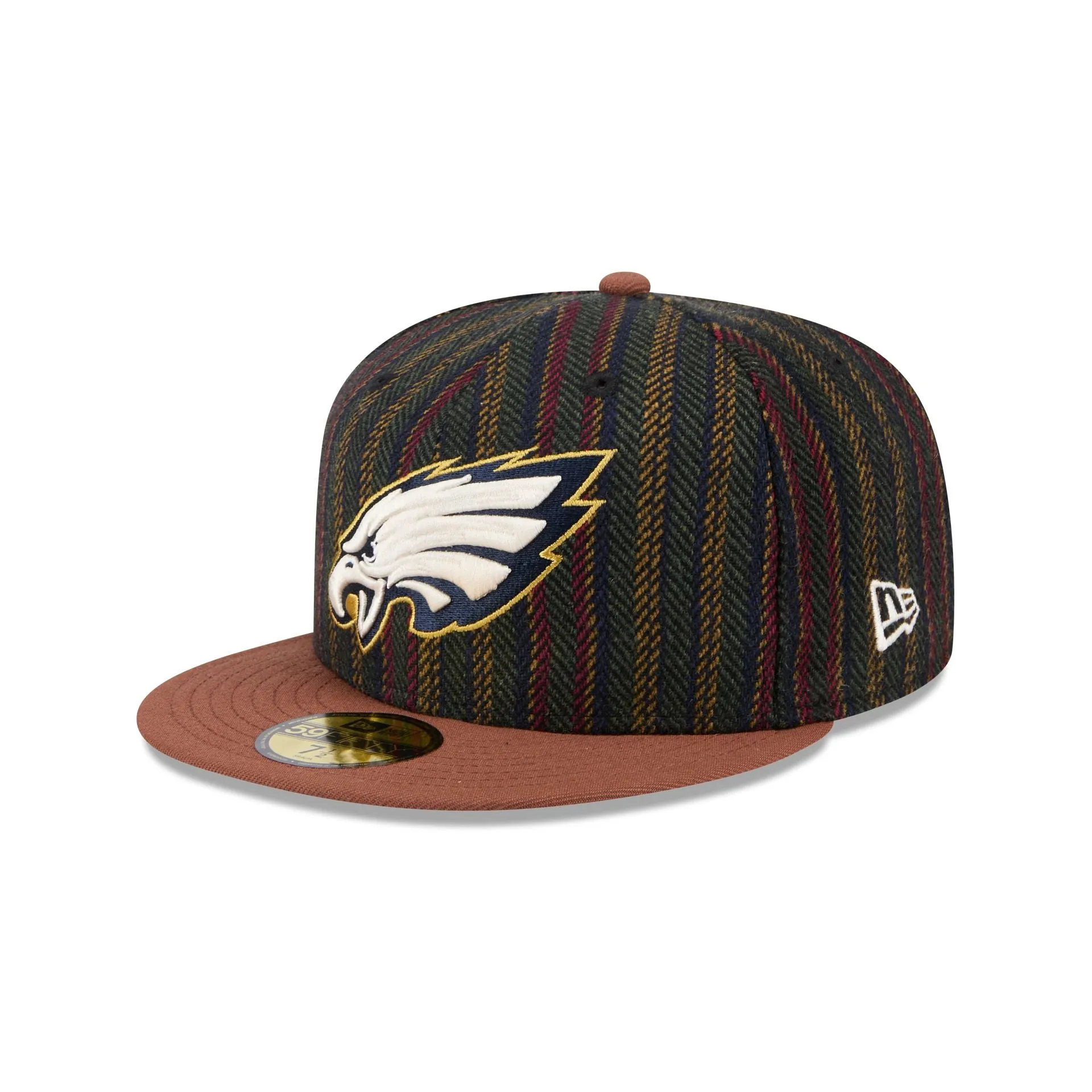 Philadelphia Eagles Vintage Herringbone 59FIFTY Fitted Hat sold by New Era product image thumbnail 3