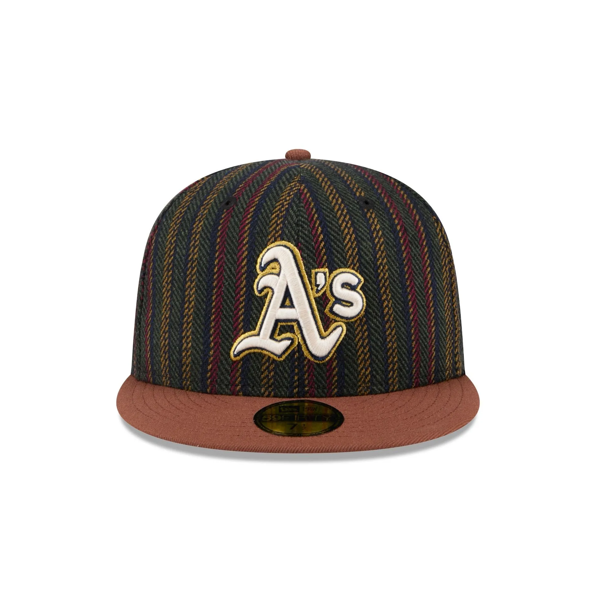 Oakland Athletics Vintage Herringbone 59FIFTY Fitted Hat sold by New Era product image thumbnail 2