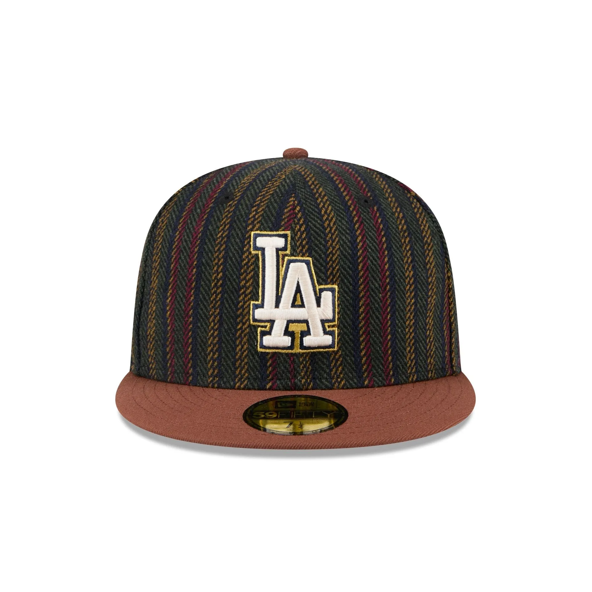Los Angeles Dodgers Vintage Herringbone 59FIFTY Fitted Hat sold by New Era product image thumbnail 2