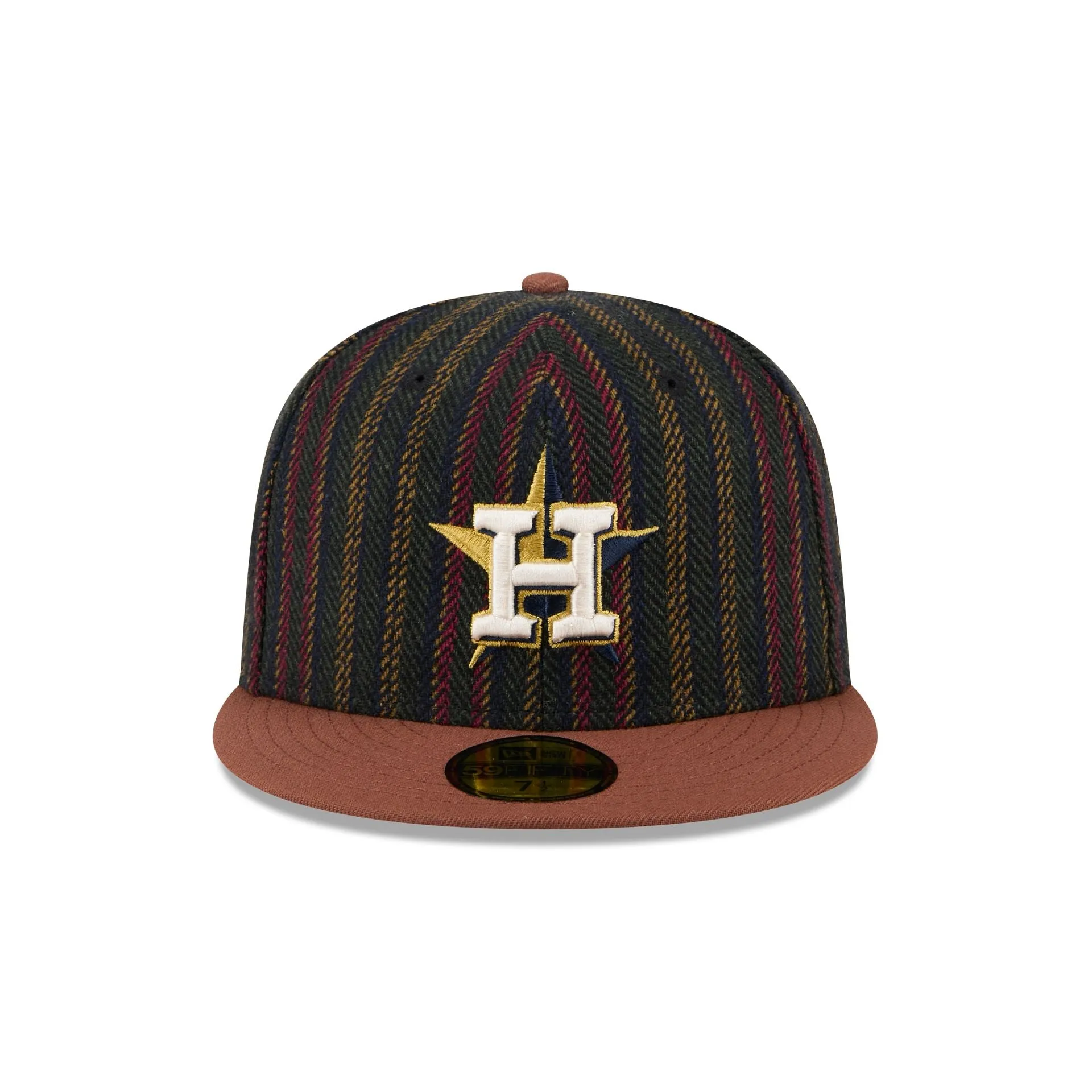 Houston Astros Vintage Herringbone 59FIFTY Fitted Hat sold by New Era product image thumbnail 2