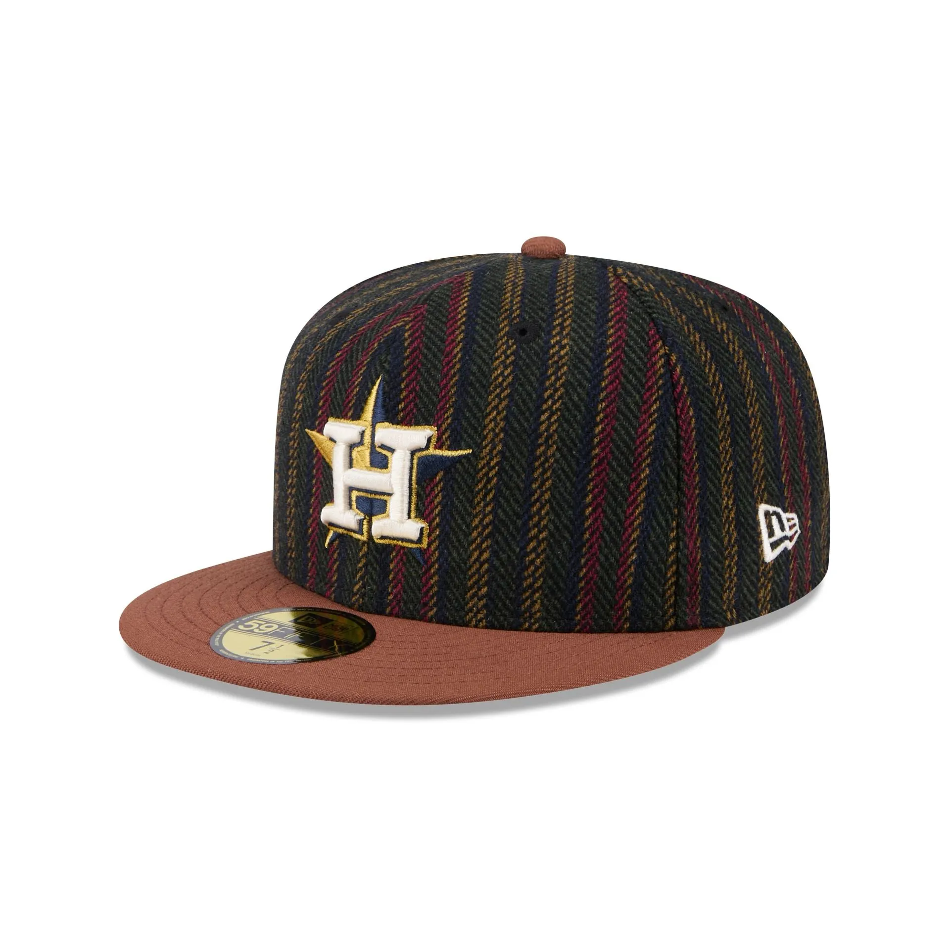 Houston Astros Vintage Herringbone 59FIFTY Fitted Hat sold by New Era product image thumbnail 3