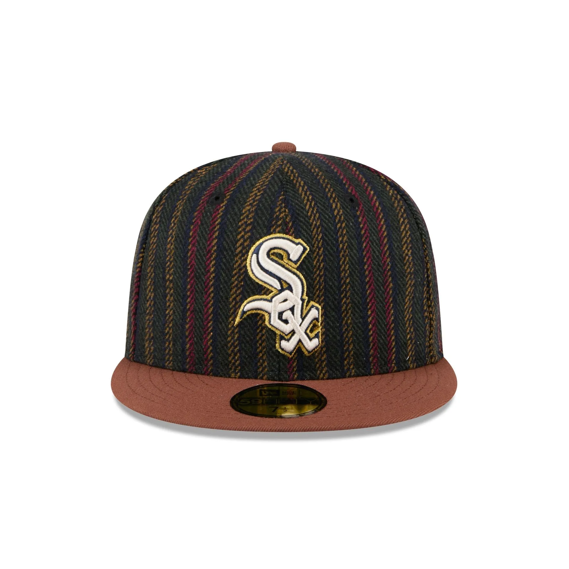 Chicago White Sox Vintage Herringbone 59FIFTY Fitted Hat sold by New Era product image thumbnail 2