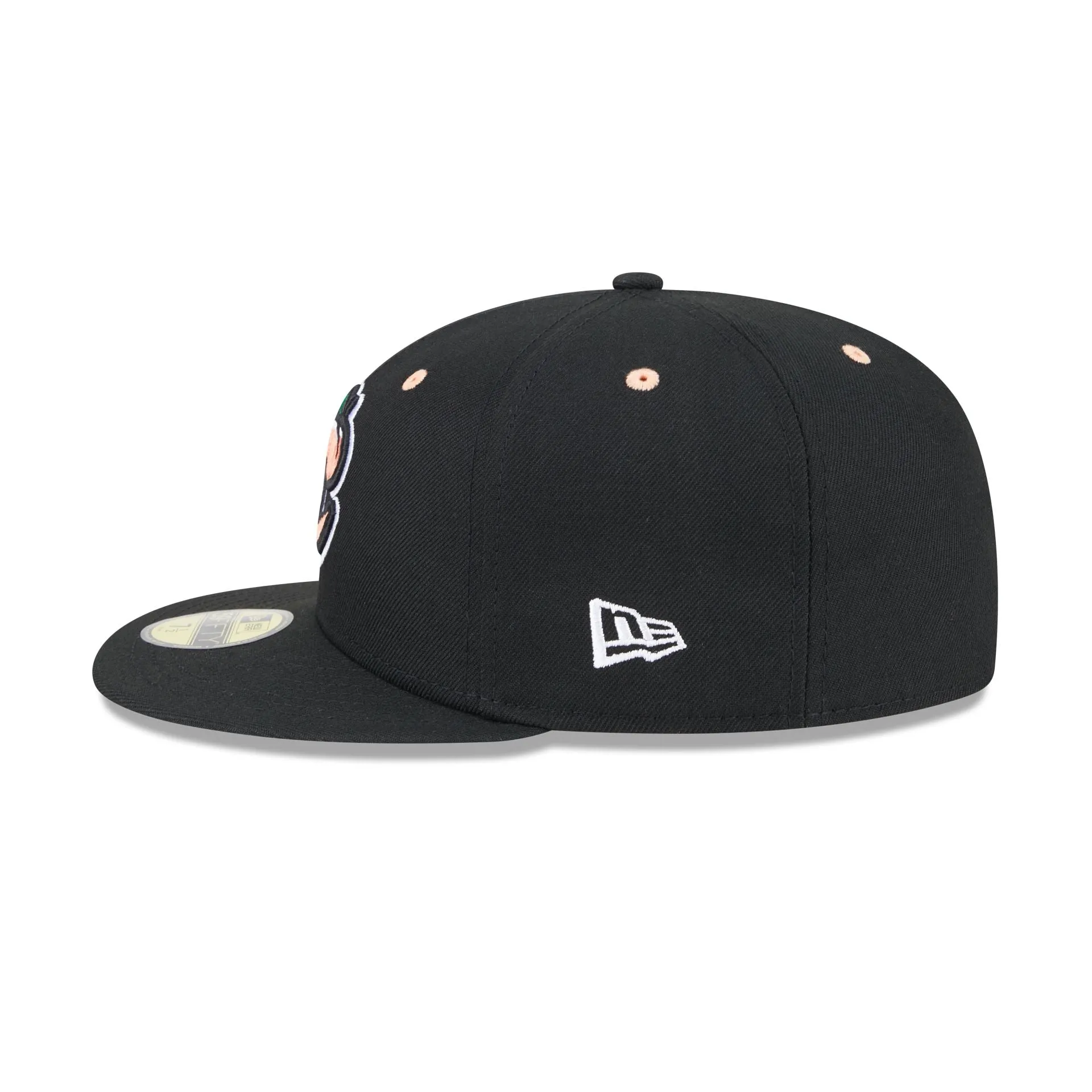 Columbus Clingstones Alternate Black 59FIFTY Fitted Hat sold by New Era product image thumbnail 4