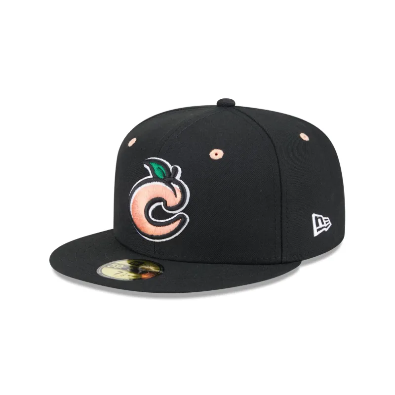 Columbus Clingstones Alternate Black 59FIFTY Fitted Hat sold by New Era