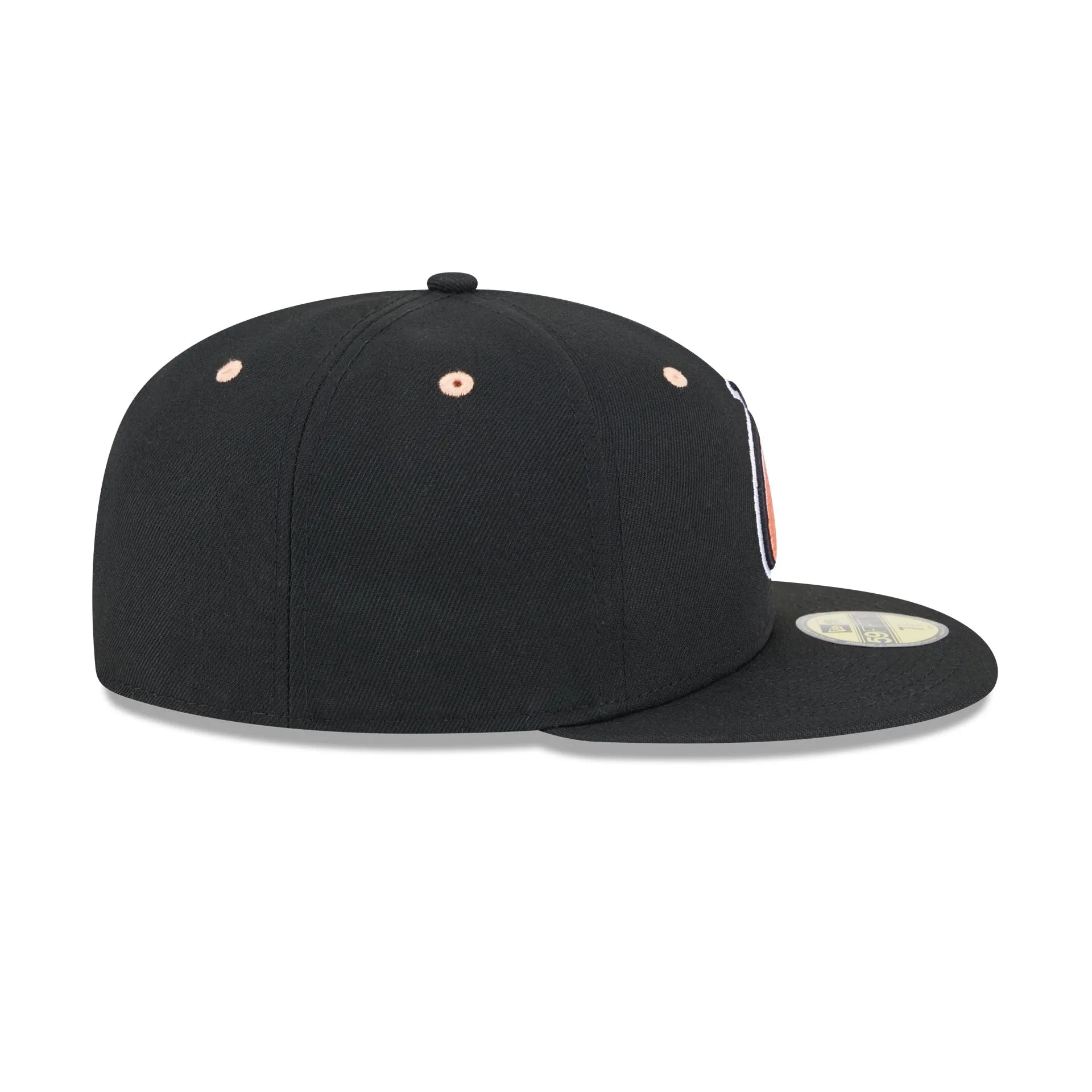 Columbus Clingstones Alternate Black 59FIFTY Fitted Hat sold by New Era product image thumbnail 5