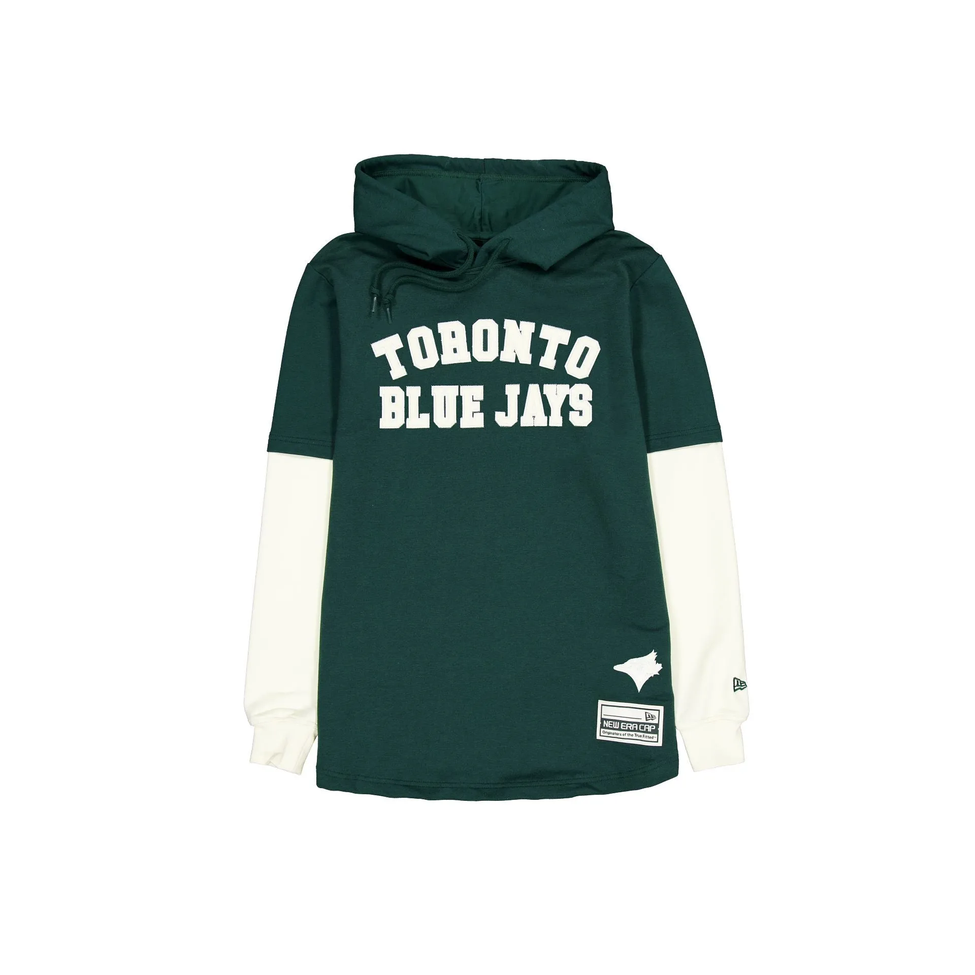 Toronto Blue Jays Dark Green Logo Select Hooded T-Shirt sold by New Era