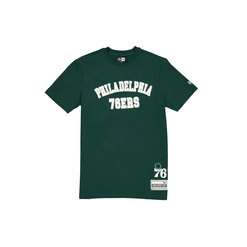 Philadelphia 76ers Dark Green Logo Select T-Shirt sold by New Era