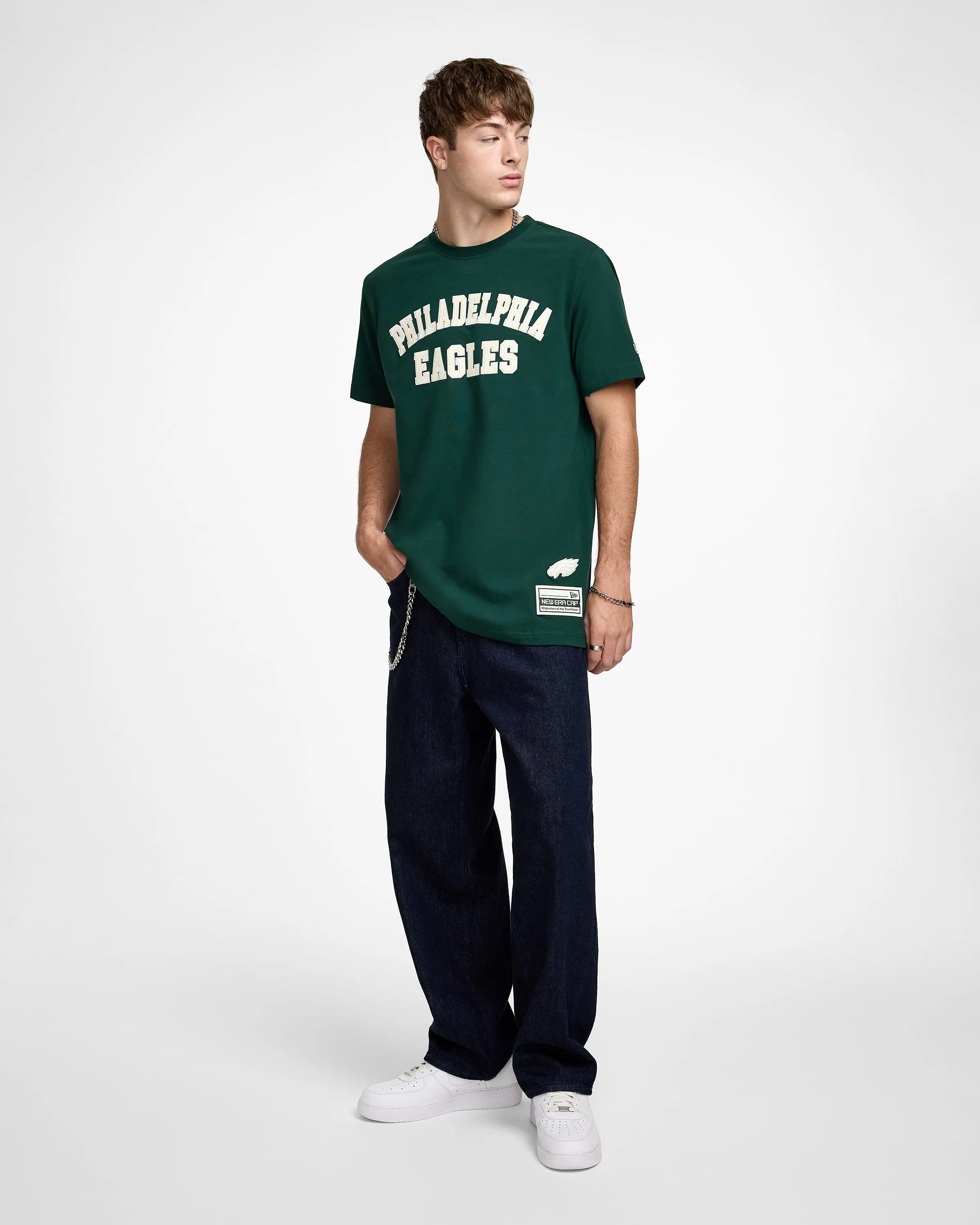 Los Angeles Lakers Dark Green Logo Select T-Shirt sold by New Era product image thumbnail 5
