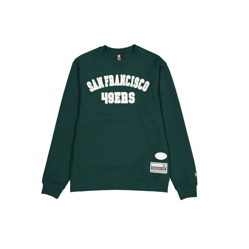 San Francisco 49ers Dark Green Logo Select Crewneck sold by New Era