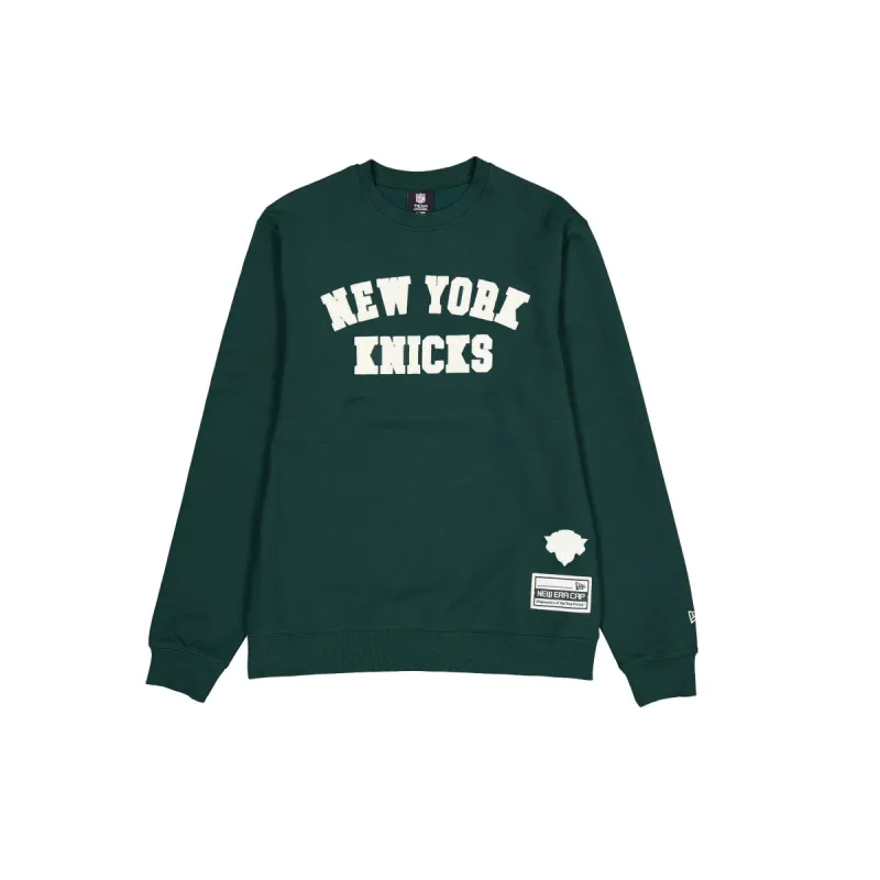 New York Knicks Dark Green Logo Select Crewneck sold by New Era