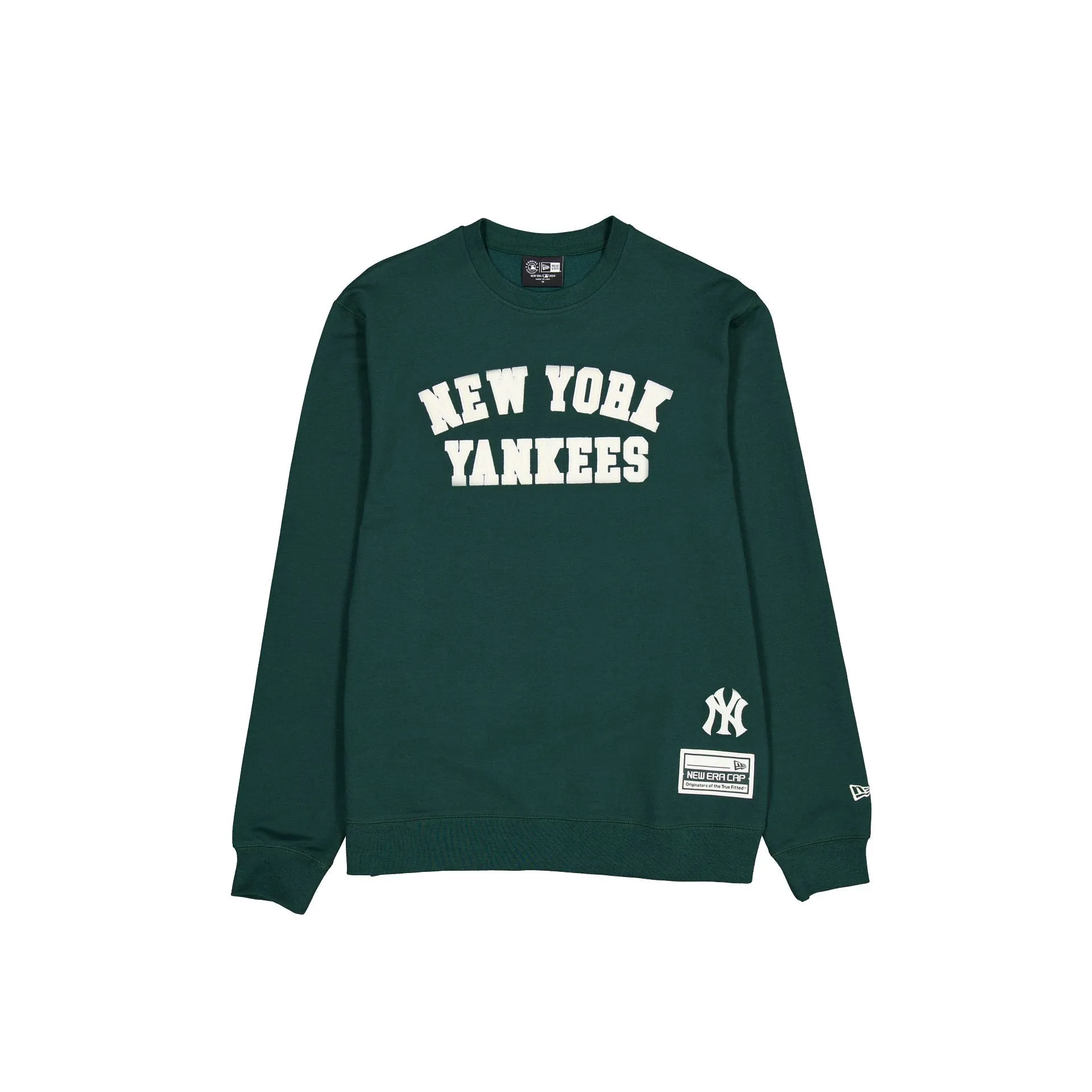 New York Yankees Dark Green Logo Select Crewneck sold by New Era