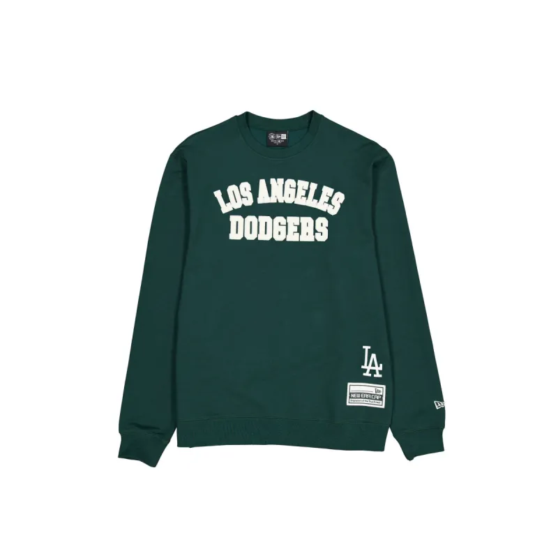Los Angeles Dodgers Point Logo Dress Blues Crewneck | Parallel