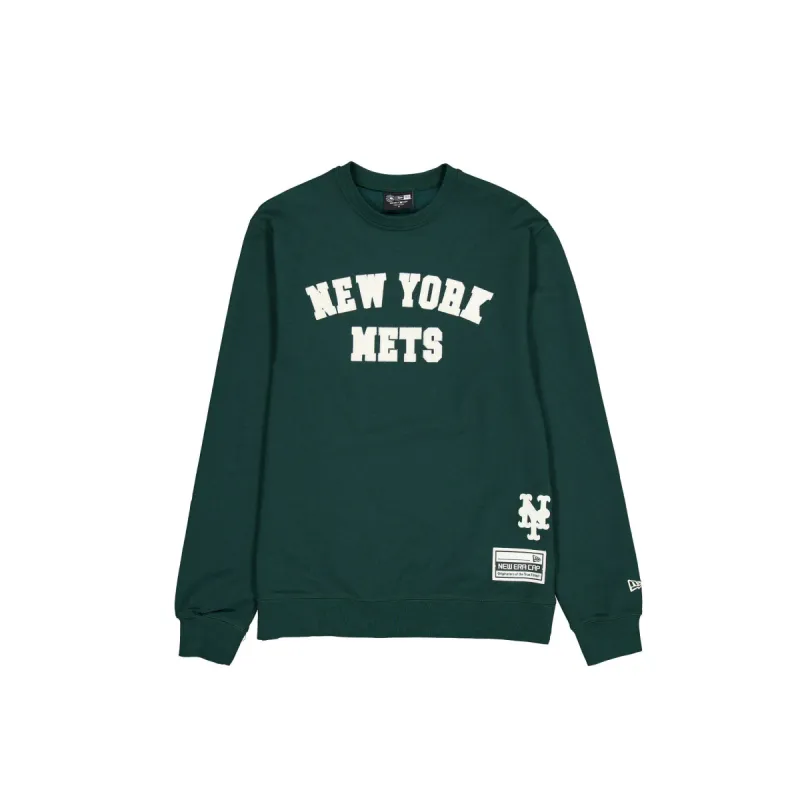 New York Mets Dark Green Logo Select Crewneck sold by New Era
