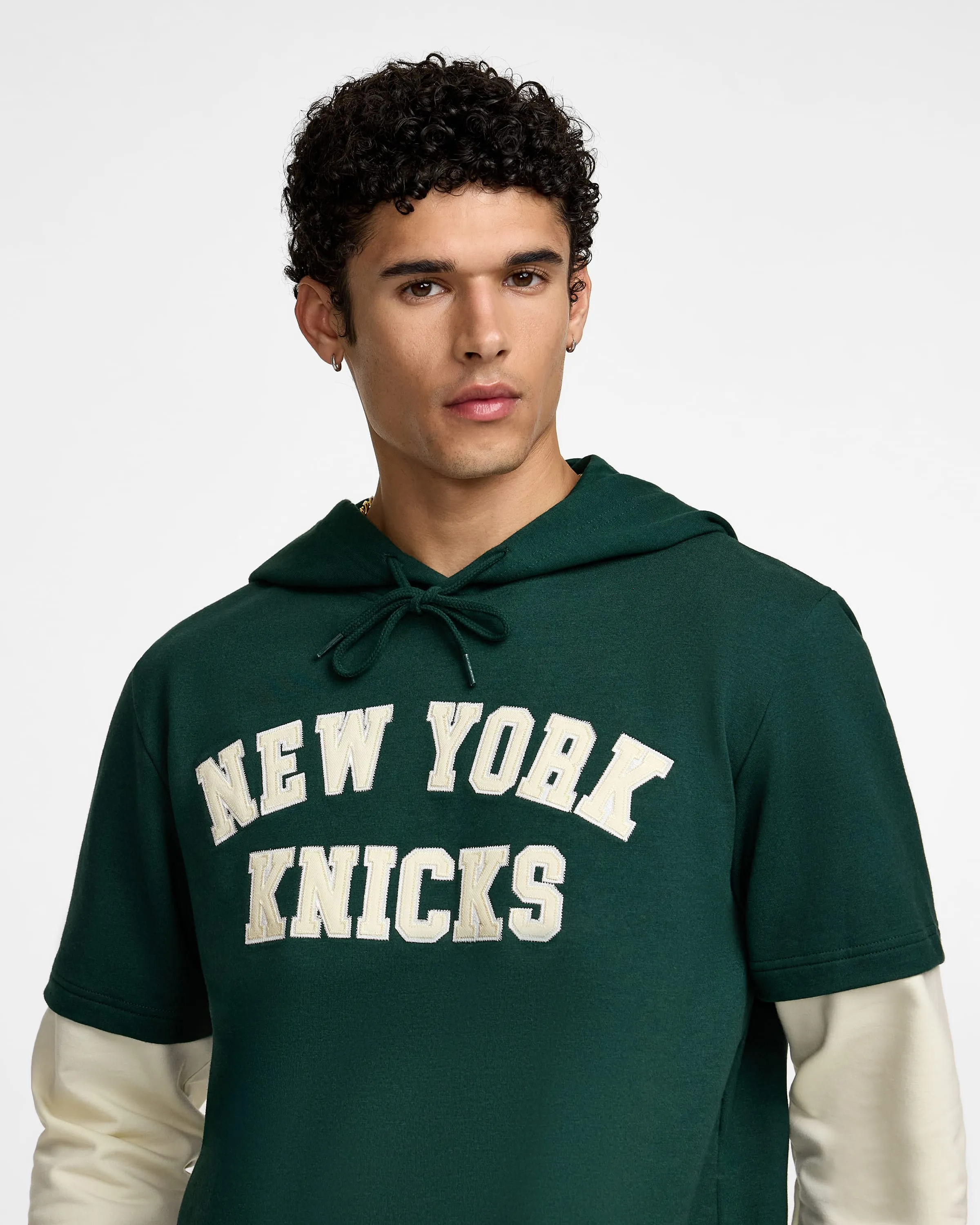 Los Angeles Lakers Dark Green Logo Select Hooded T-Shirt sold by New Era product image thumbnail 2