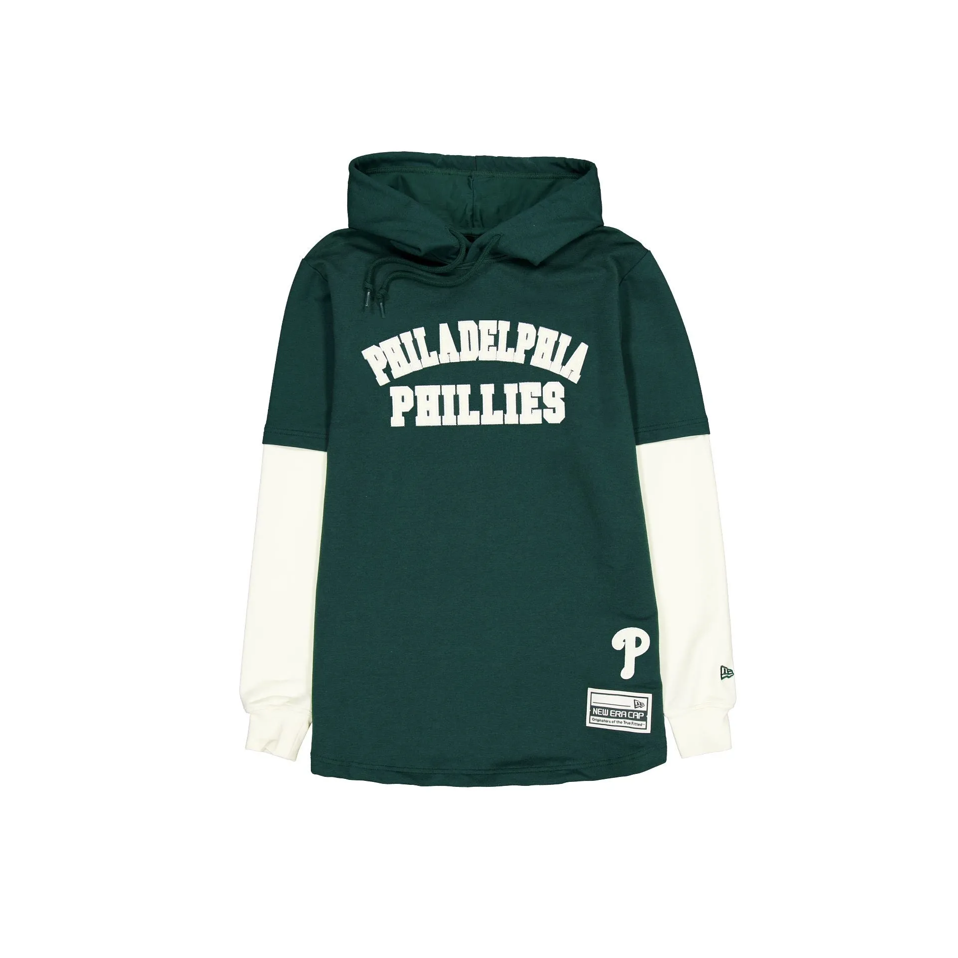 Philadelphia Phillies Dark Green Logo Select Hooded T-Shirt sold by New Era