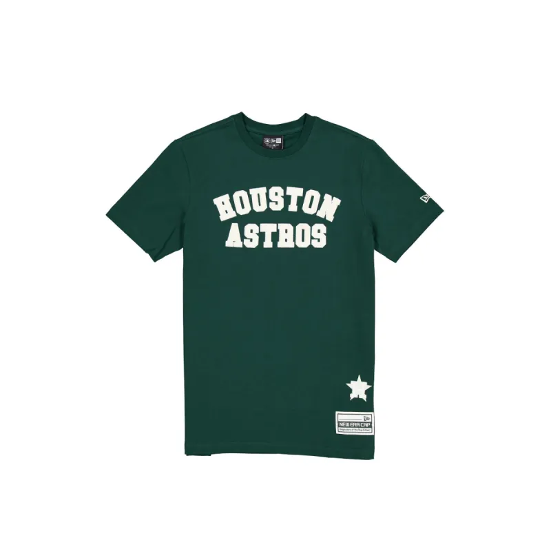 Houston Astros Dark Green Logo Select T-Shirt sold by New Era