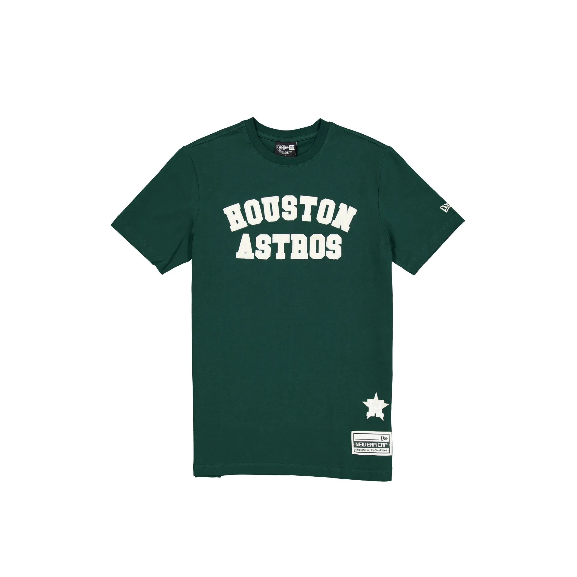 Houston Astros Dark Green Logo Select T-Shirt sold by New Era