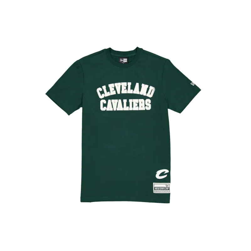 Cleveland Cavaliers Dark Green Logo Select T-Shirt sold by New Era
