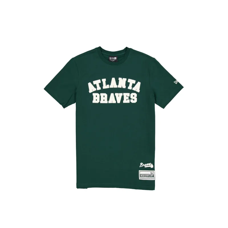 Atlanta Braves Dark Green Logo Select T-Shirt sold by New Era