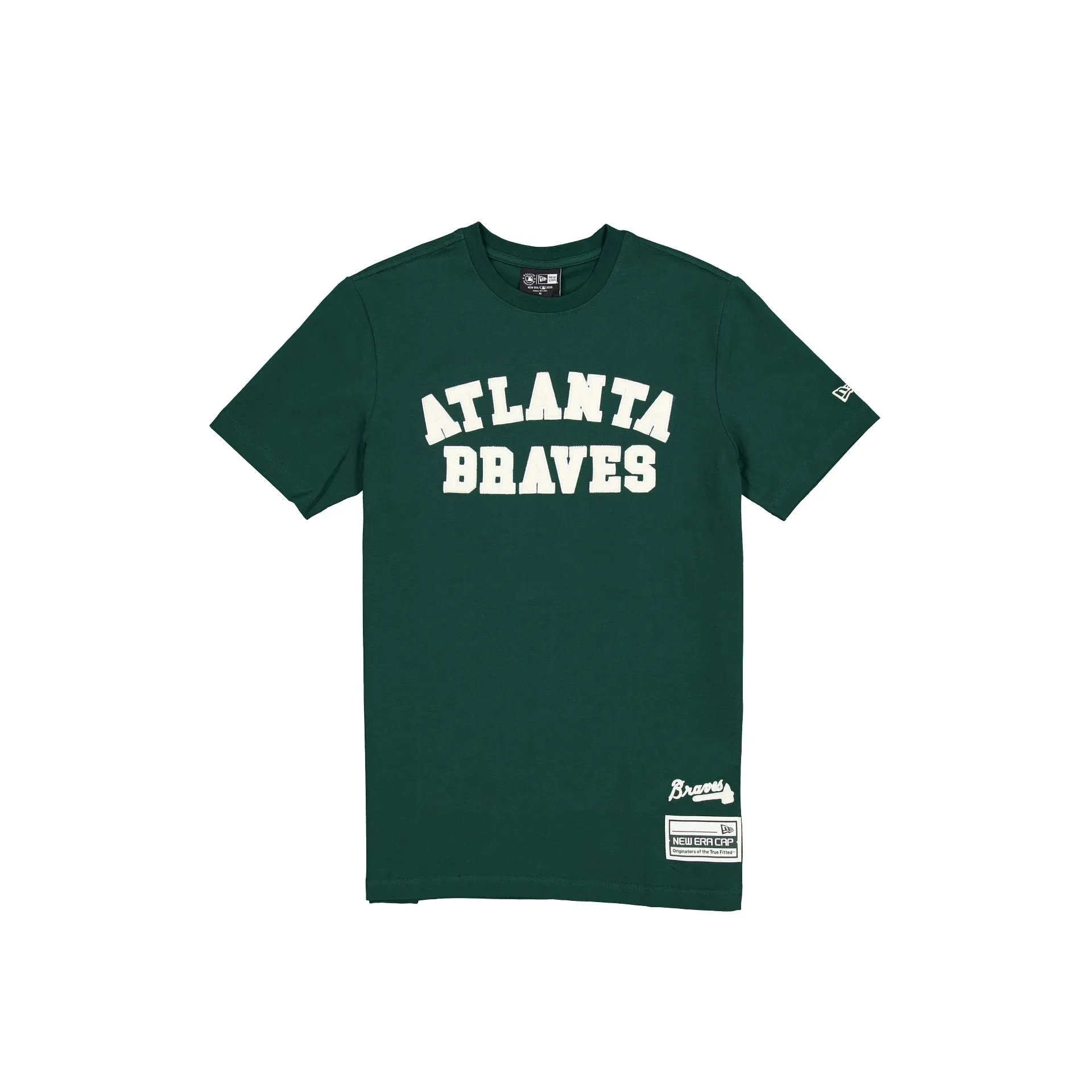 Atlanta Braves Dark Green Logo Select T-Shirt sold by New Era