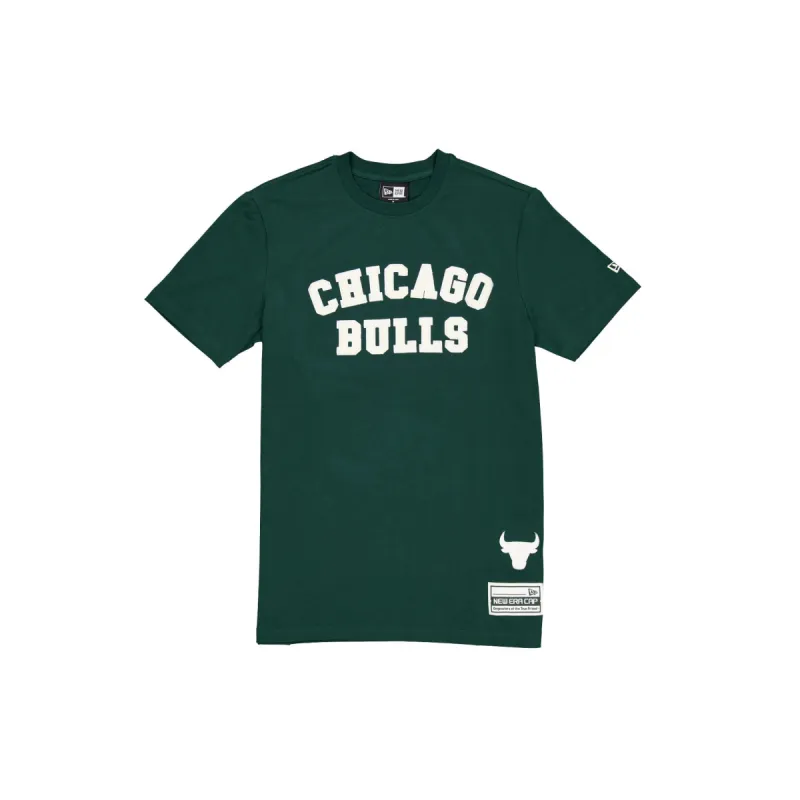 Chicago Bulls Dark Green Logo Select T-Shirt sold by New Era