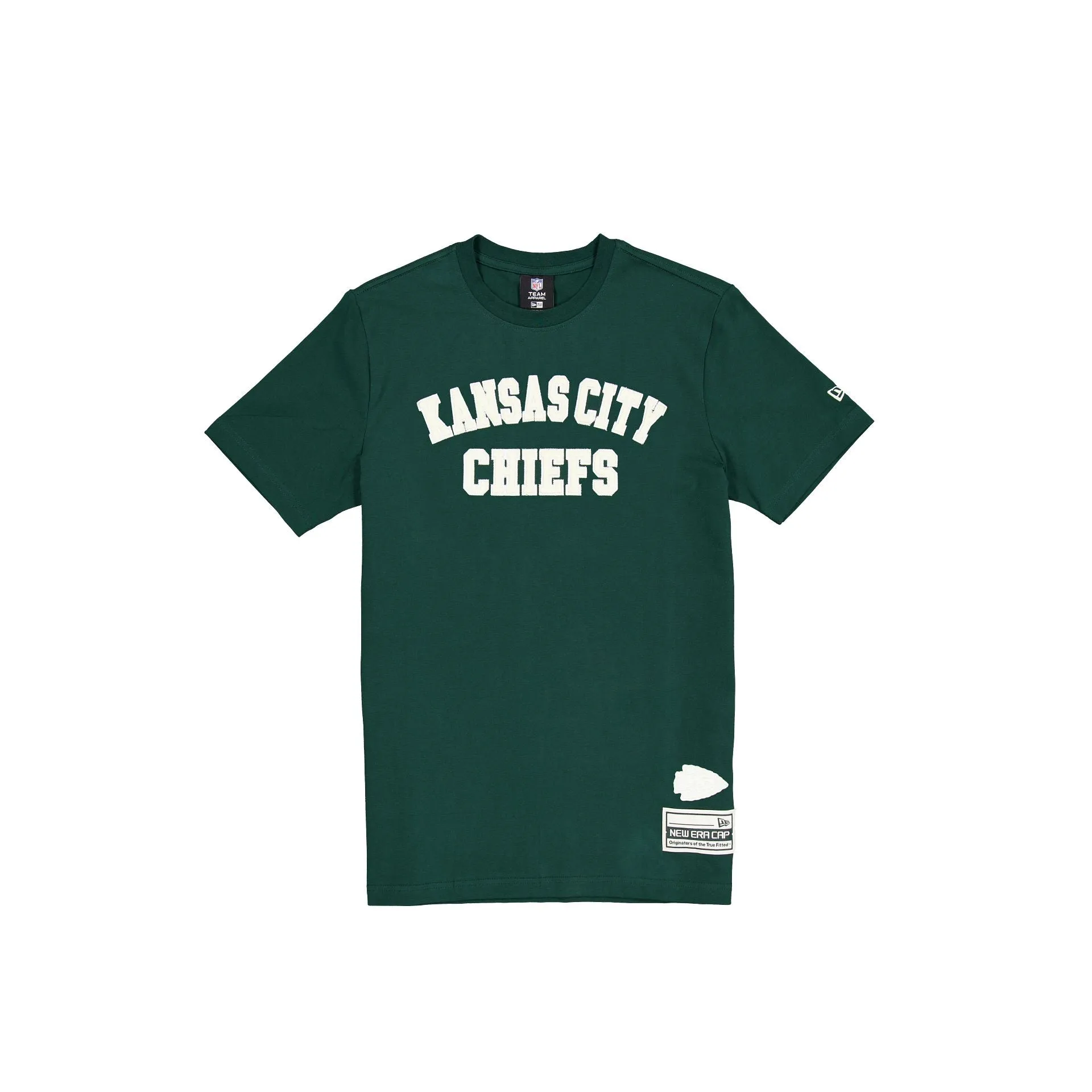 Kansas City Chiefs Dark Green Logo Select T-Shirt sold by New Era