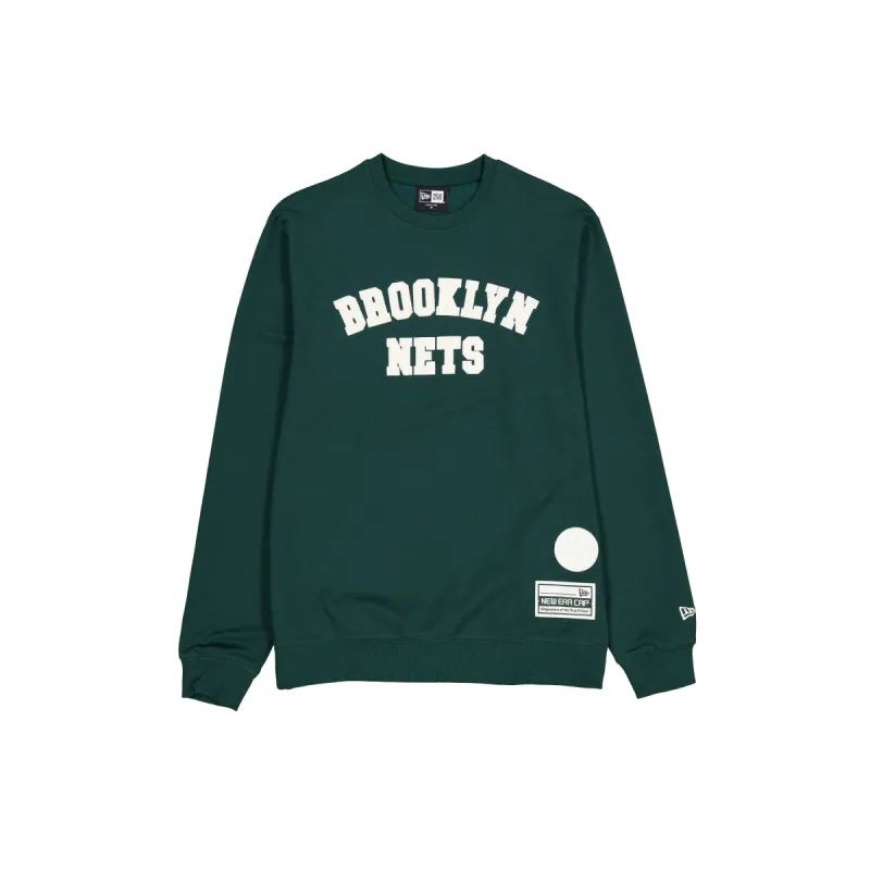 Brooklyn Nets Dark Green Logo Select Crewneck sold by New Era