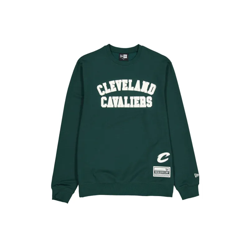Cleveland Cavaliers Dark Green Logo Select Crewneck sold by New Era