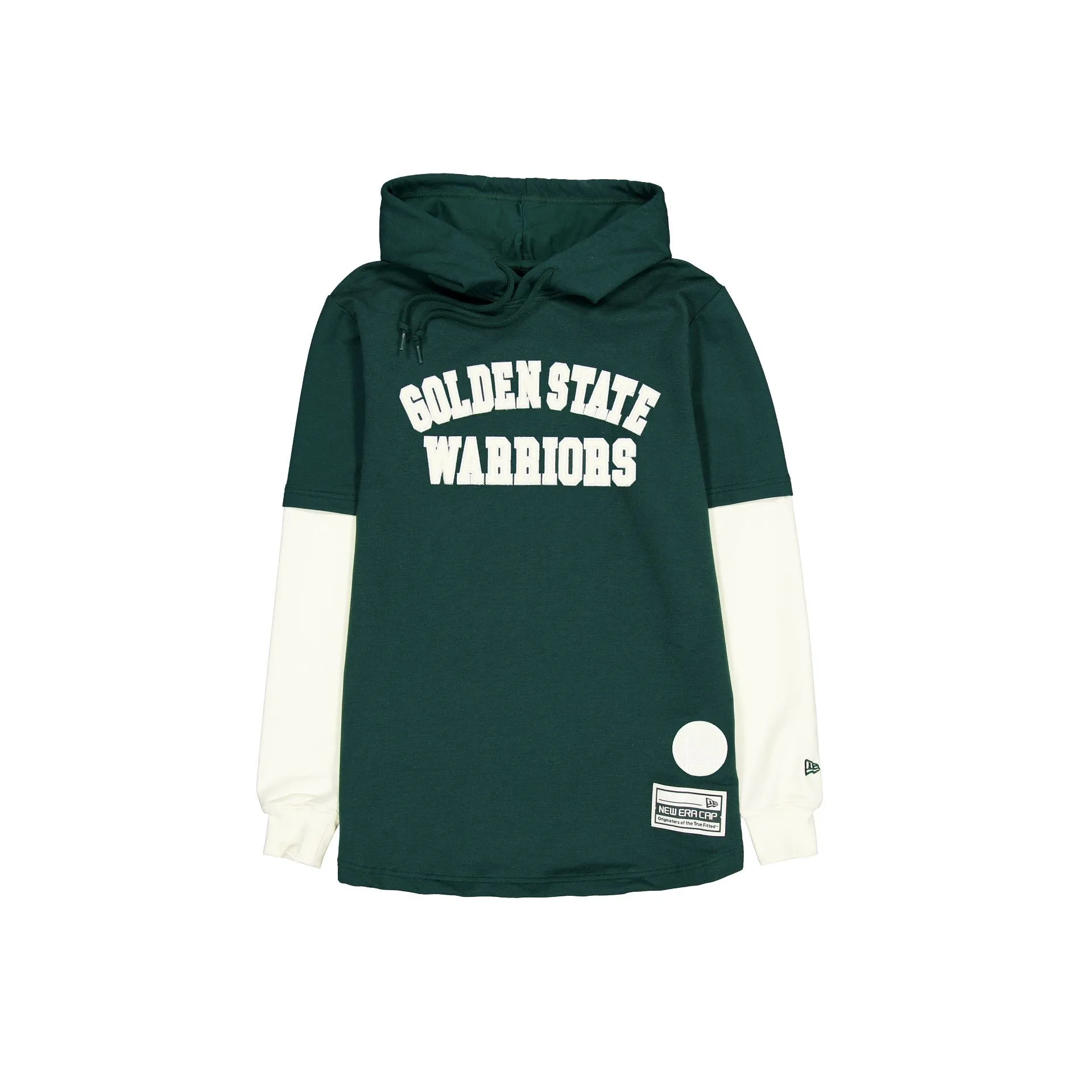 Golden State Warriors Dark Green Logo Select Hooded T-Shirt sold by New Era