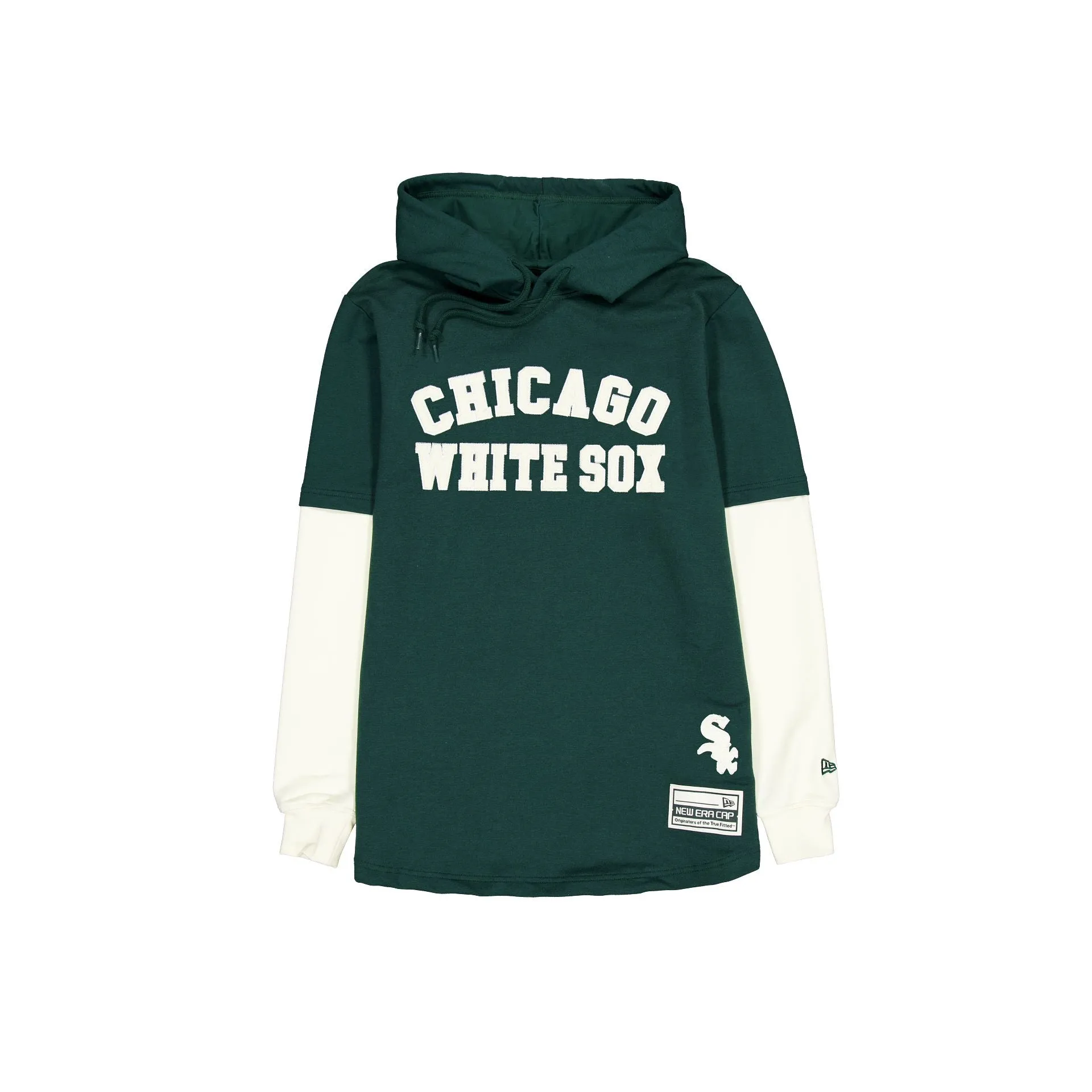Chicago White Sox Dark Green Logo Select Hooded T-Shirt sold by New Era