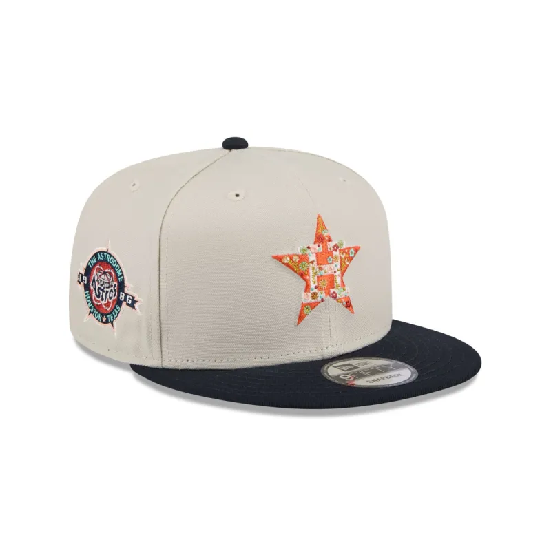 Houston Astros Floral Fill 9FIFTY Snapback Hat sold by New Era