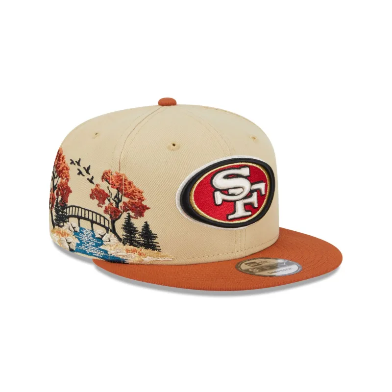 San Francisco 49ers Fall Landscape 9FIFTY Snapback Hat sold by New Era