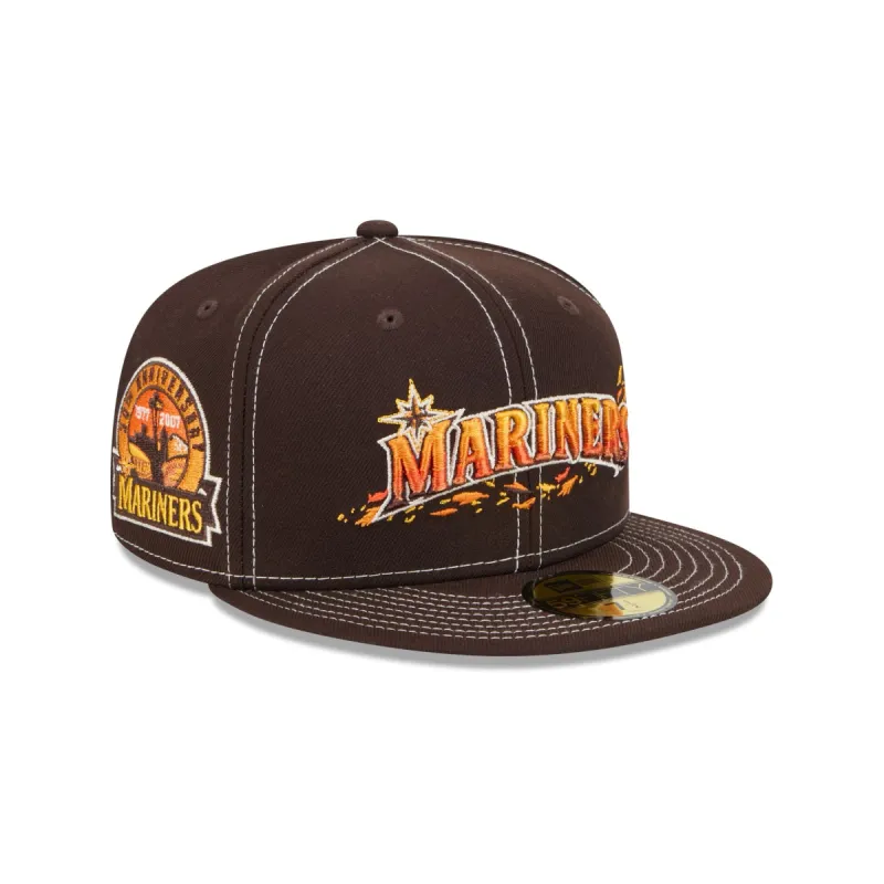 Seattle Mariners Fall Foliage 59FIFTY Fitted Hat sold by New Era