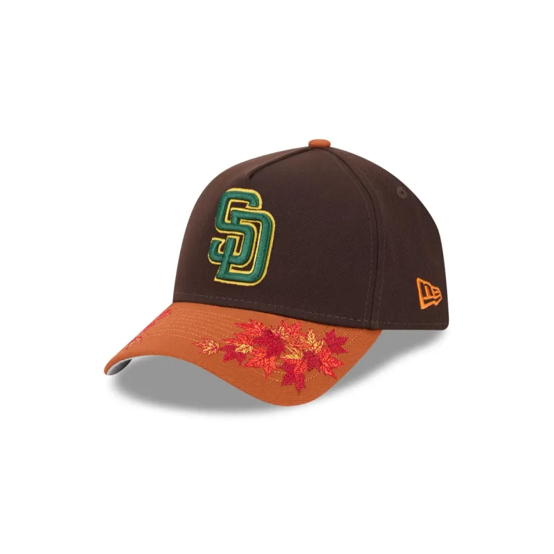 San Diego Padres Fall Foliage 9FORTY A-Frame Snapback Hat sold by New Era