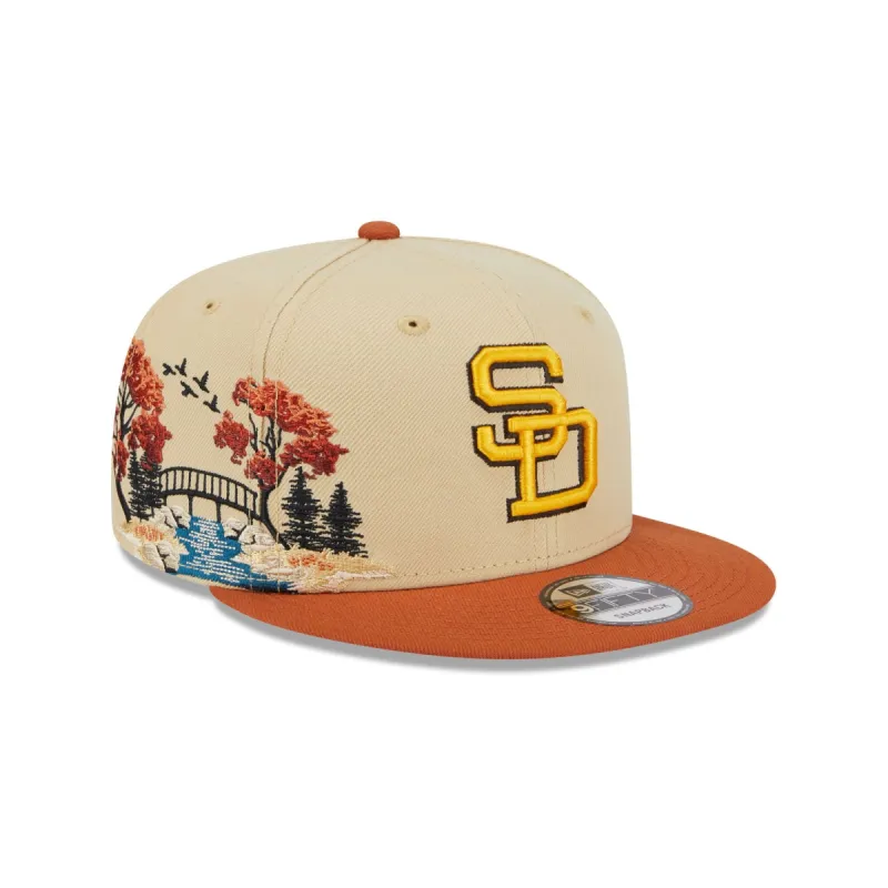 San Diego Padres Fall Landscape 9FIFTY Snapback Hat sold by New Era