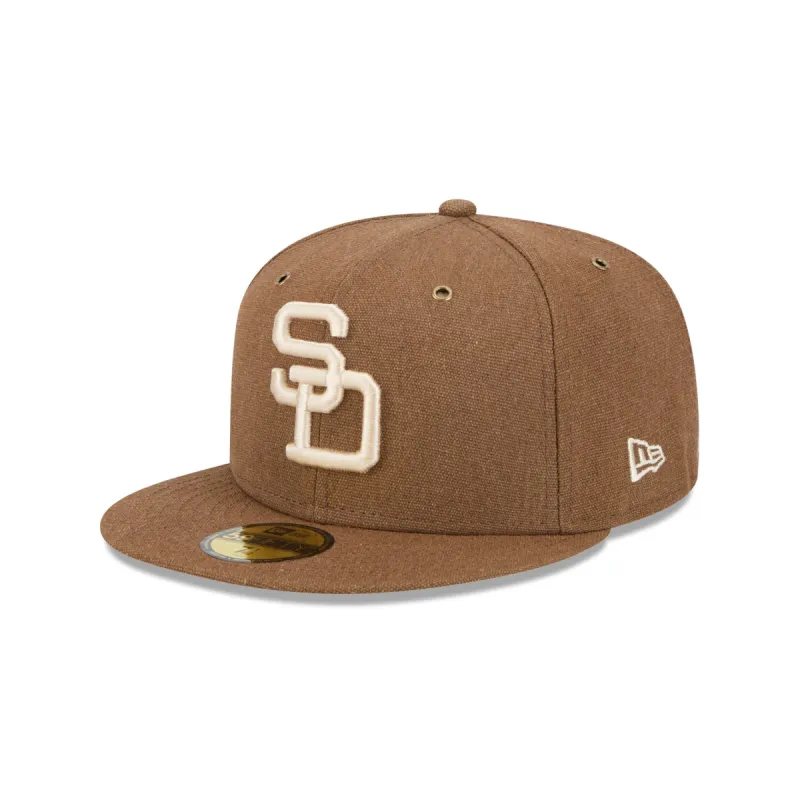 San Diego Padres Antique Plaid 59FIFTY Fitted Hat sold by New Era